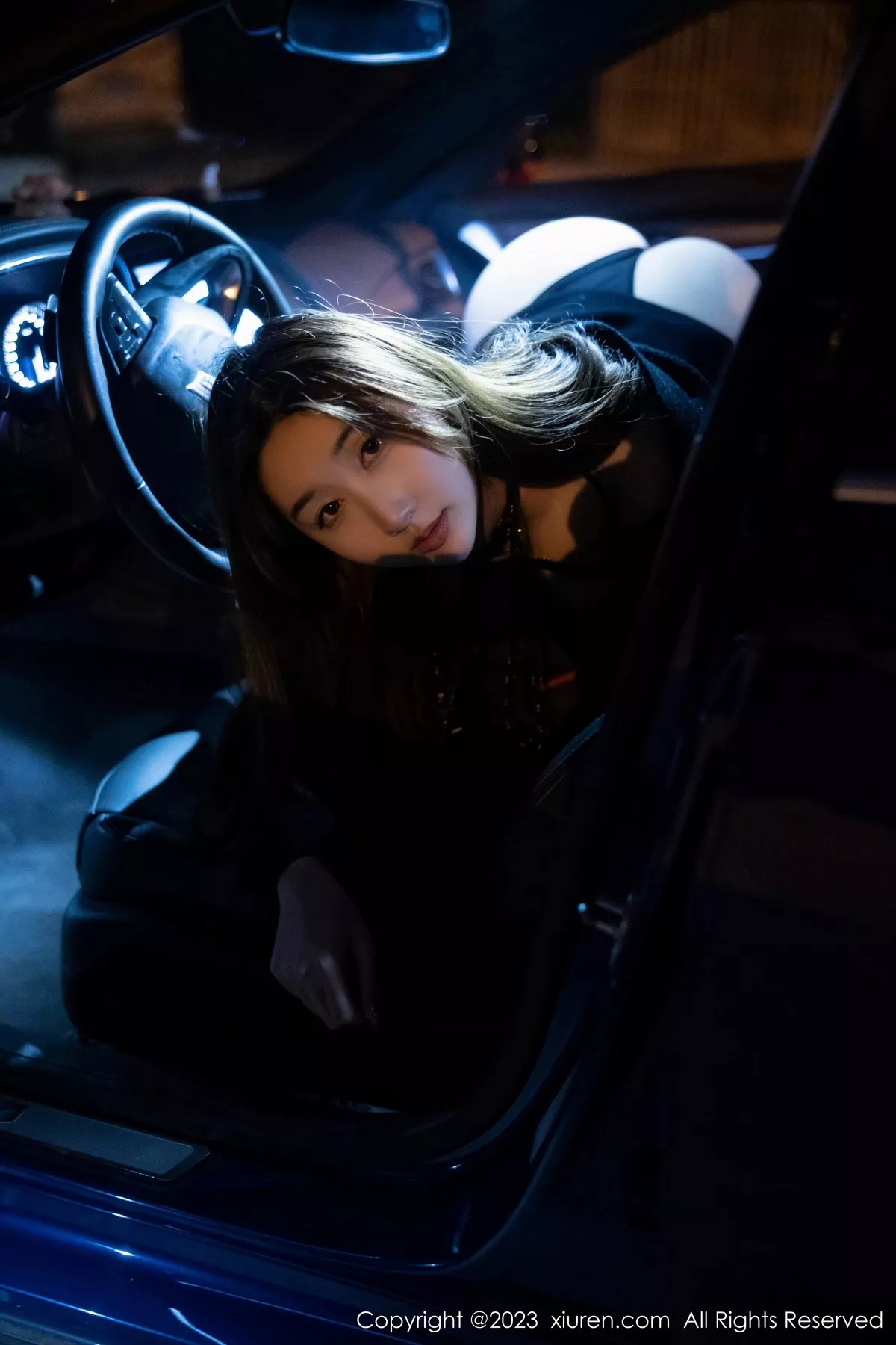 秀人集.com_[XiuRen秀人网]No.6650_模特江真真性感黑色薄透情趣内衣配黑丝吊袜秀惹火身材诱惑写真88P