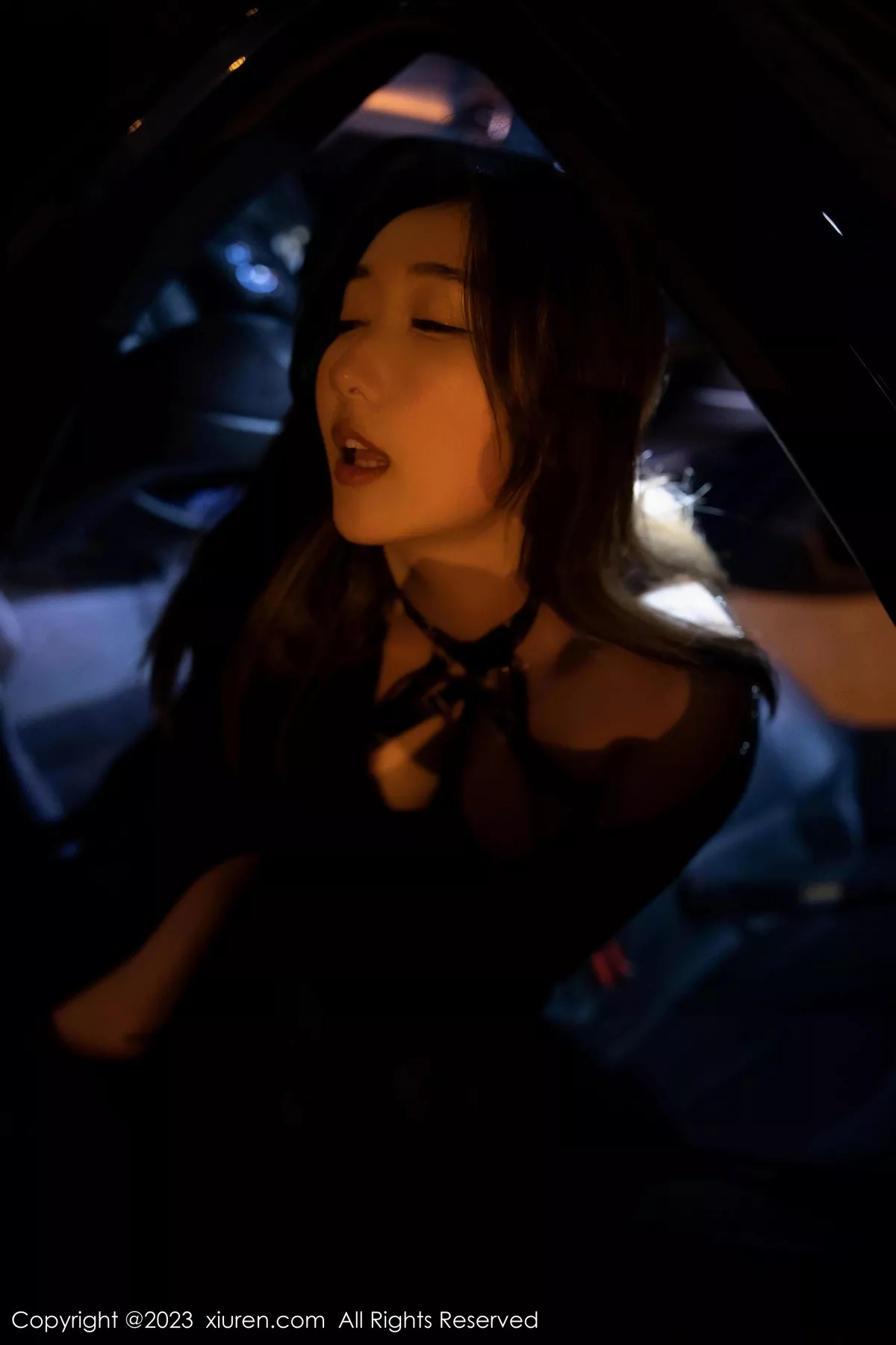 秀人集.com_[XiuRen秀人网]No.6650_模特江真真性感黑色薄透情趣内衣配黑丝吊袜秀惹火身材诱惑写真88P