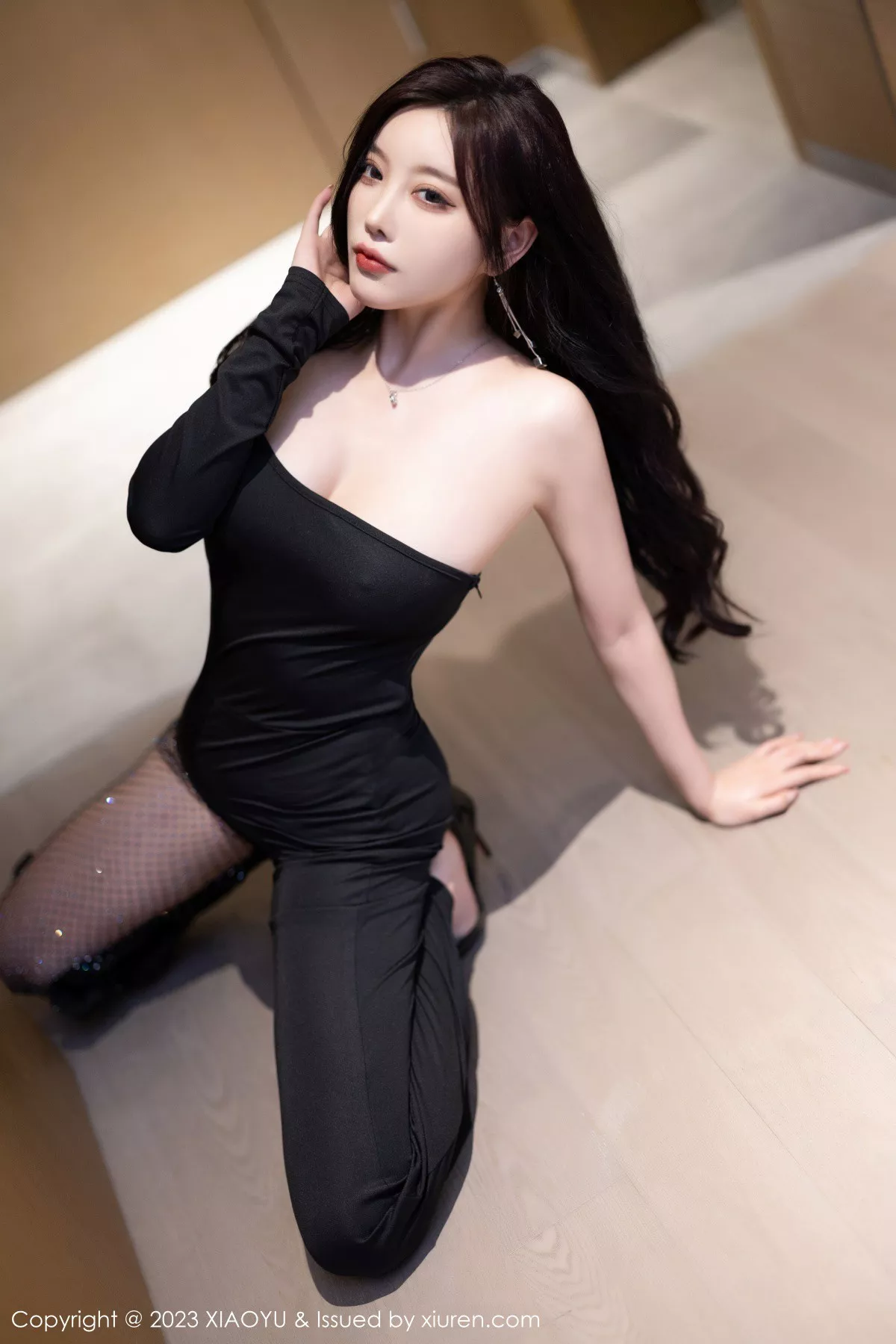 秀人集.com_[XiaoYu画语界]Vol.1021_女神杨晨晨Yome性感连衣长裙露镂空式情趣内衣惹火诱惑写真87P