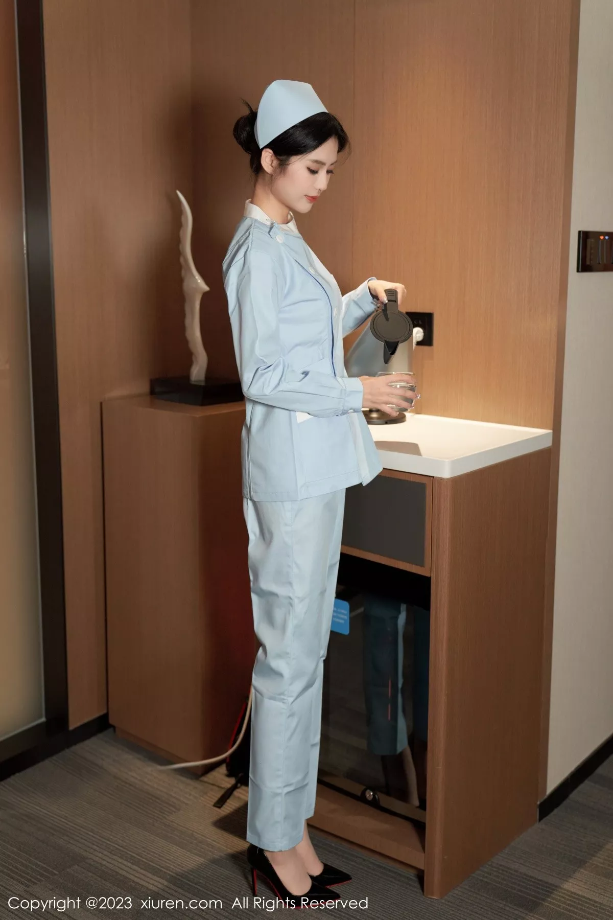 秀人集.com_[XiuRen秀人网]No.6745_模特浅浅Danny淡蓝护士服露粉色情趣服饰秀豪乳极致诱惑写真85P