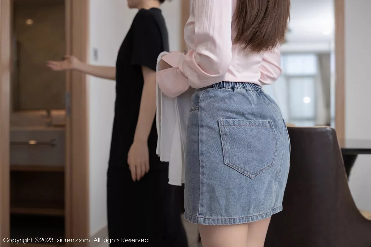 秀人集.com_[XiuRen秀人网]No.6832_模特杏子Yada性感粉色上衣配牛仔短裙露花色内衣迷人诱惑写真79P