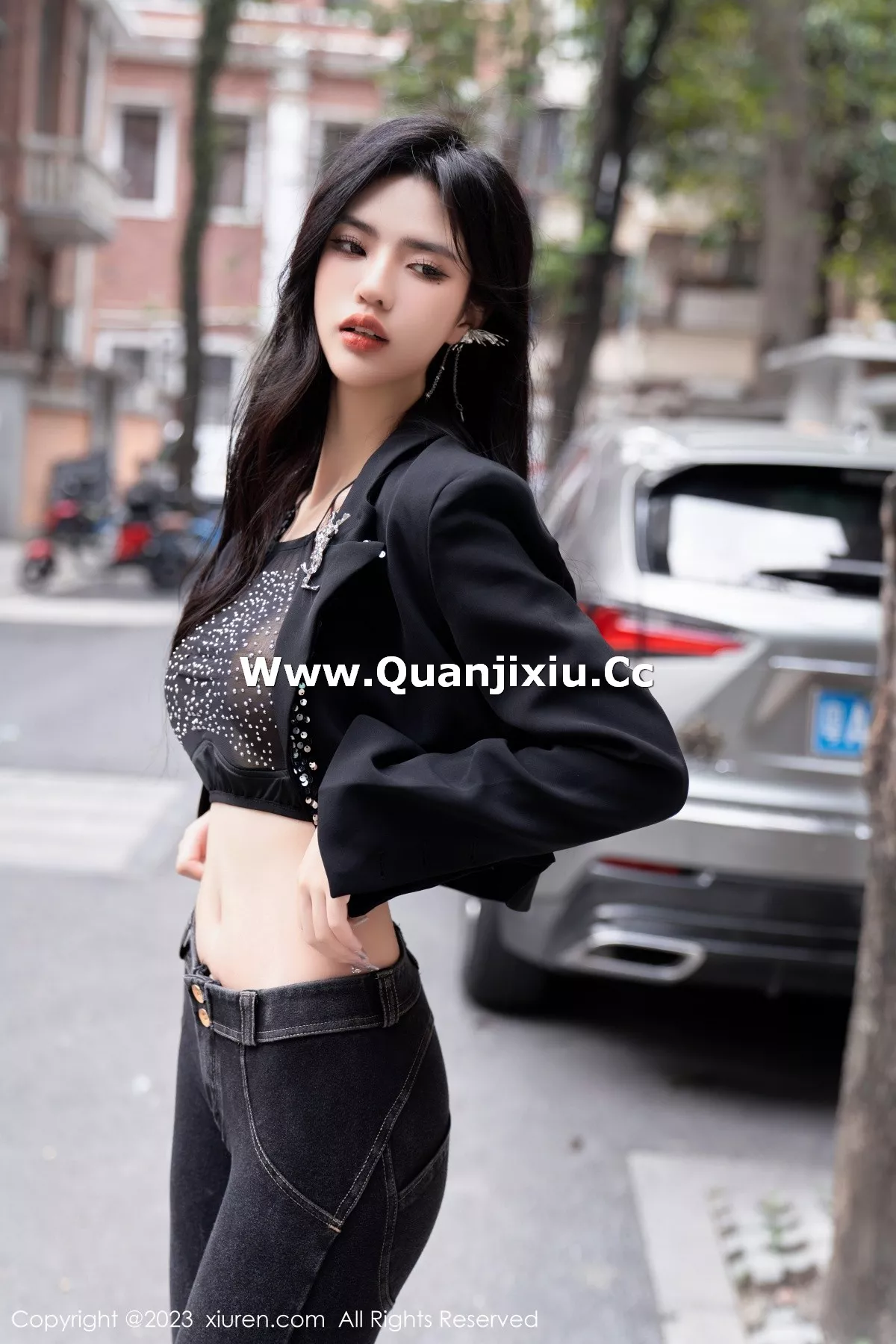 秀人集.com_[XiuRen秀人网]No.6874_模特浅浅Danny性感黑色轻透内衣配超薄肉丝秀丰腴身姿诱惑写真89P