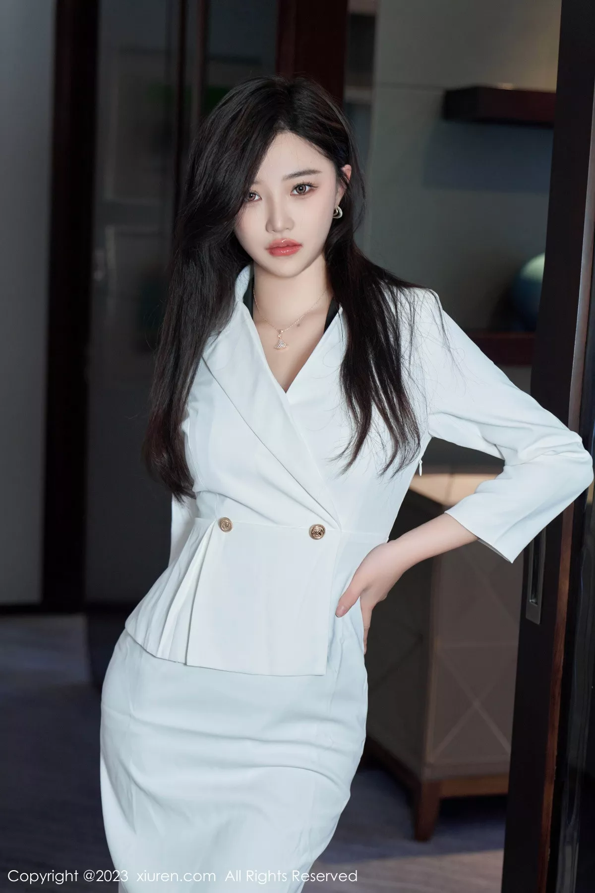 秀人集.com_[XiuRen秀人网]No.6900_模特妙可可Cheese性感黑色蕾丝薄纱服秀完美身材惹火诱惑写真80P