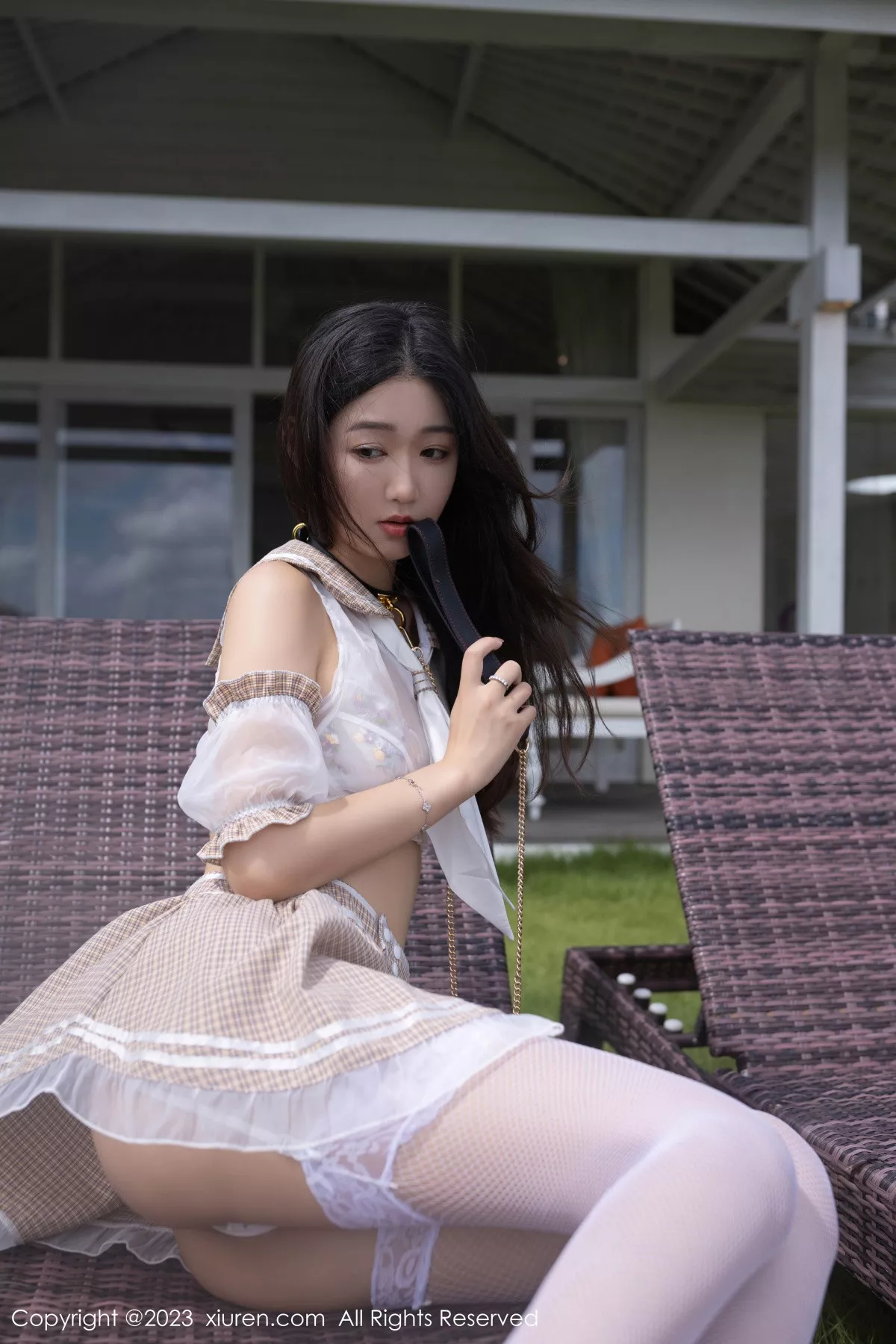 秀人集.com_[XiuRen秀人网]No.6901_模特唐安琪白色轻透薄纱内衣配白色蕾丝袜秀曼妙身姿诱惑写真80P