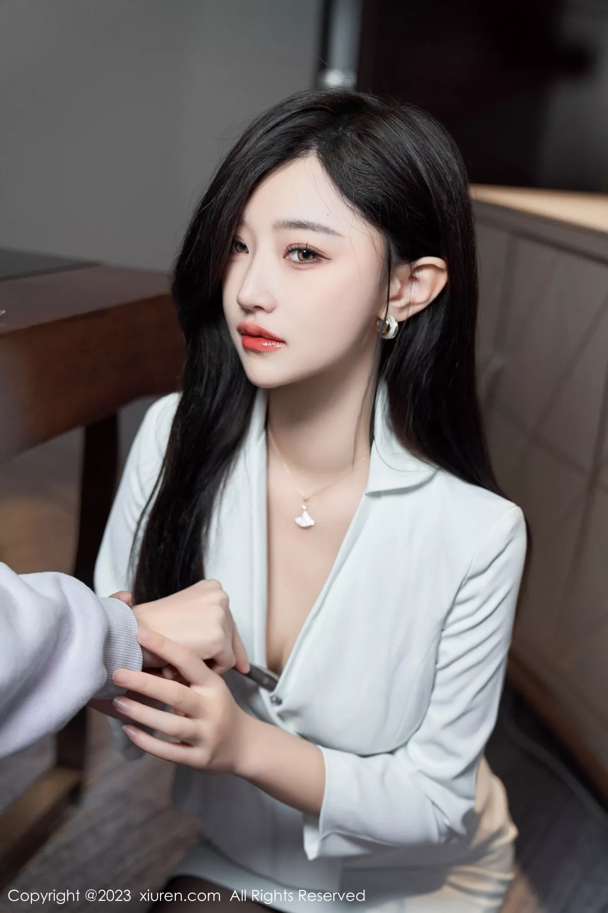 秀人集.com_[XiuRen秀人网]No.6900_模特妙可可Cheese性感黑色蕾丝薄纱服秀完美身材惹火诱惑写真80P