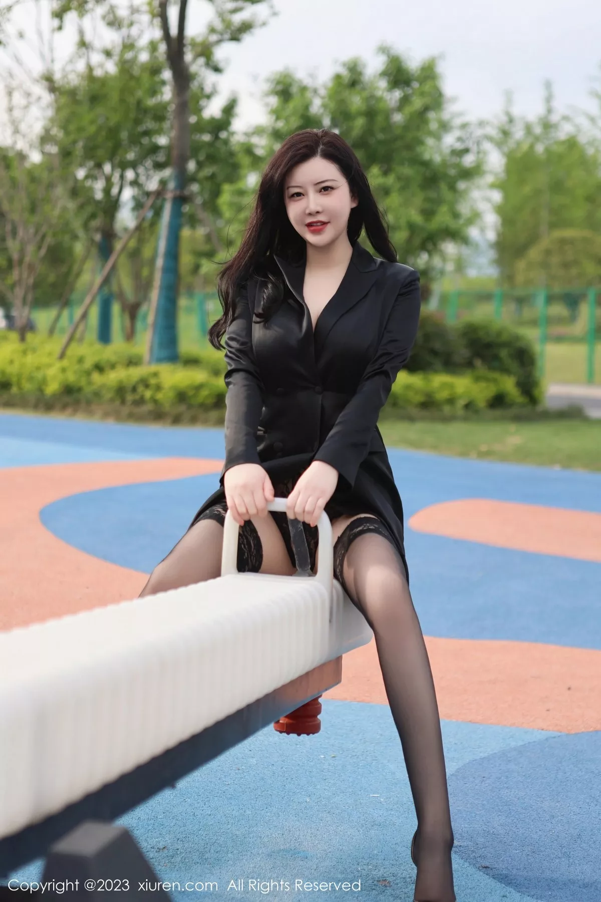 秀人集.com_[XiuRen秀人网]No.6805_模特王婉悠Queen黑色蕾丝情趣服配黑丝袜秀惹火身材诱惑写真75P