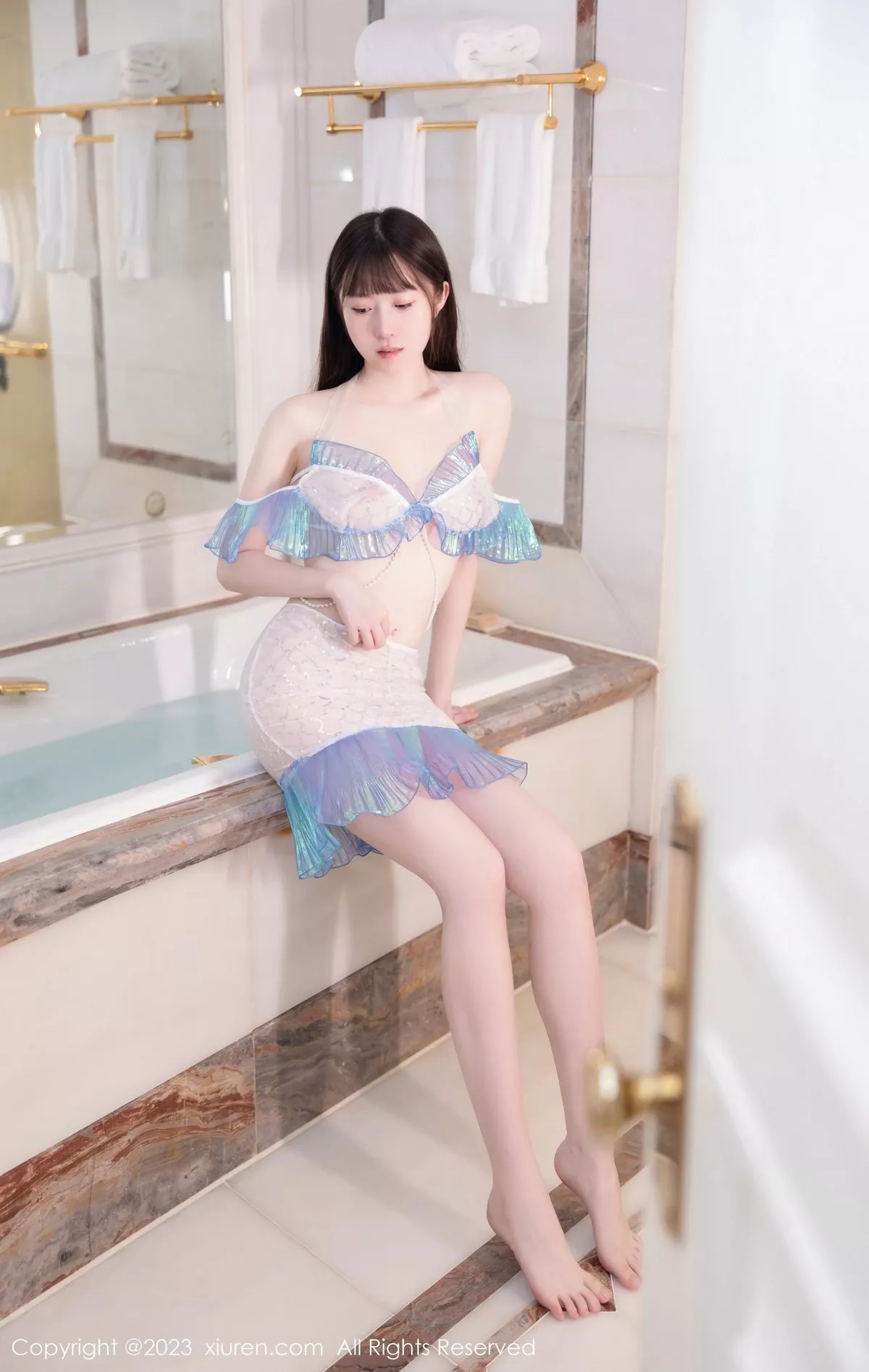 秀人集.com_[XiuRen秀人网]No.7173_模特林悠悠浴缸美人鱼装扮性感薄纱服饰秀曼妙身姿撩人诱惑写真67P