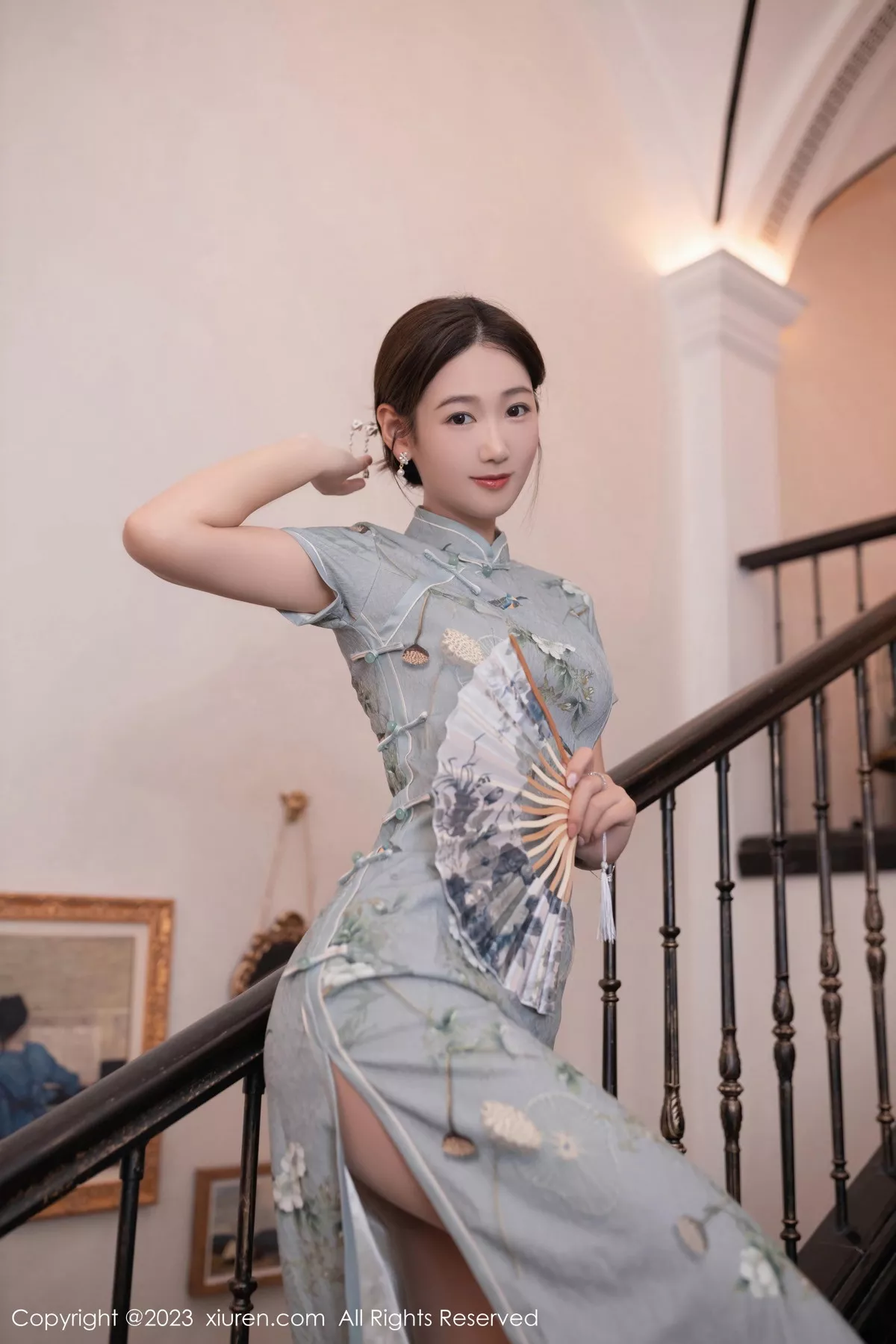 秀人集.com_[XiuRen秀人网]No.7232_模特唐安琪私房浴室性感浅色内衣配原色丝袜秀曼妙身姿诱惑写真76P