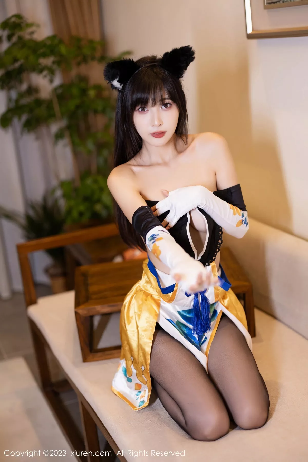 秀人集.com_[XiuRen秀人网]No.7231_模特林星阑性感连衣短裙+豹纹内衣配白丝袜秀曼妙身姿诱惑写真90P