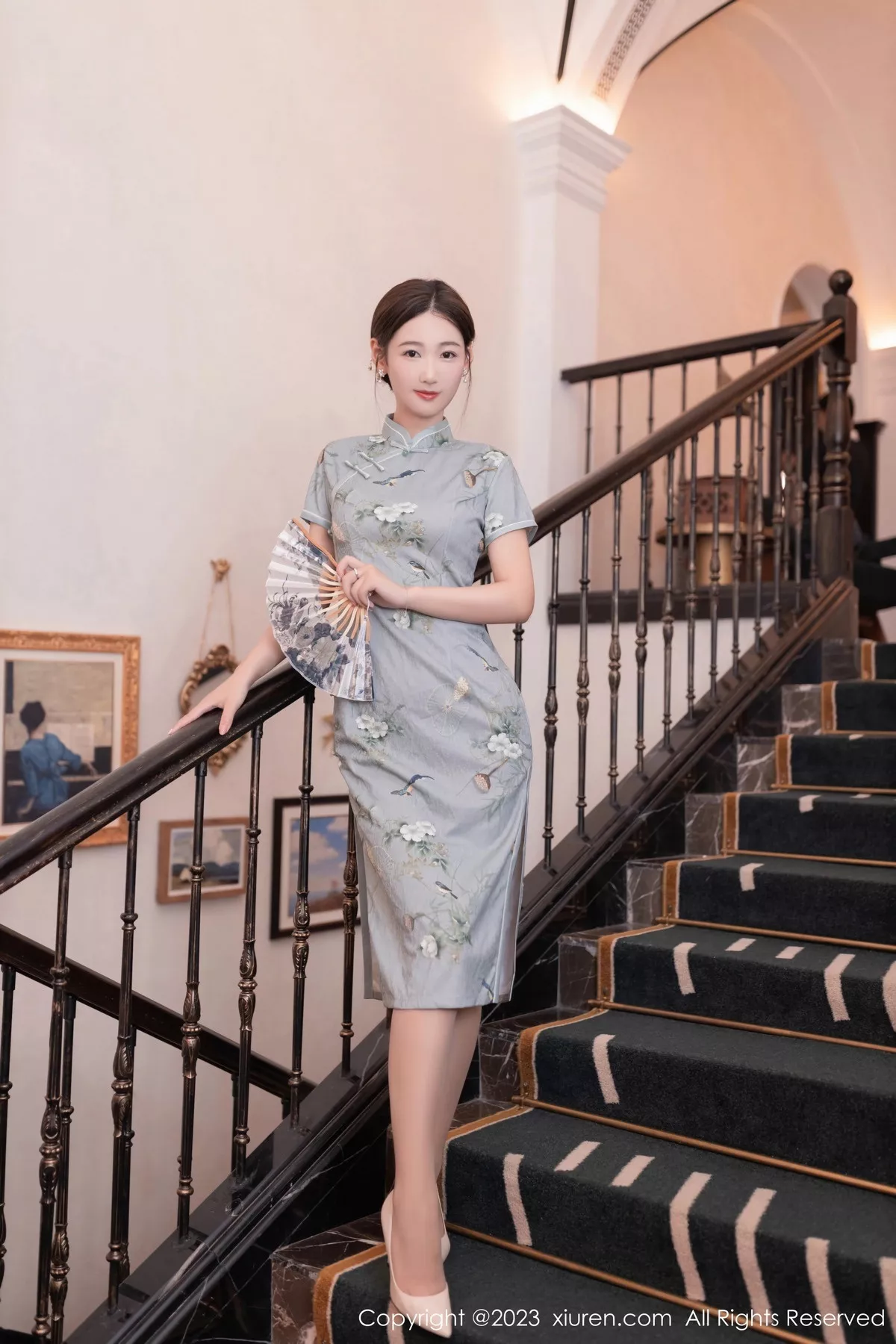 秀人集.com_[XiuRen秀人网]No.7232_模特唐安琪私房浴室性感浅色内衣配原色丝袜秀曼妙身姿诱惑写真76P