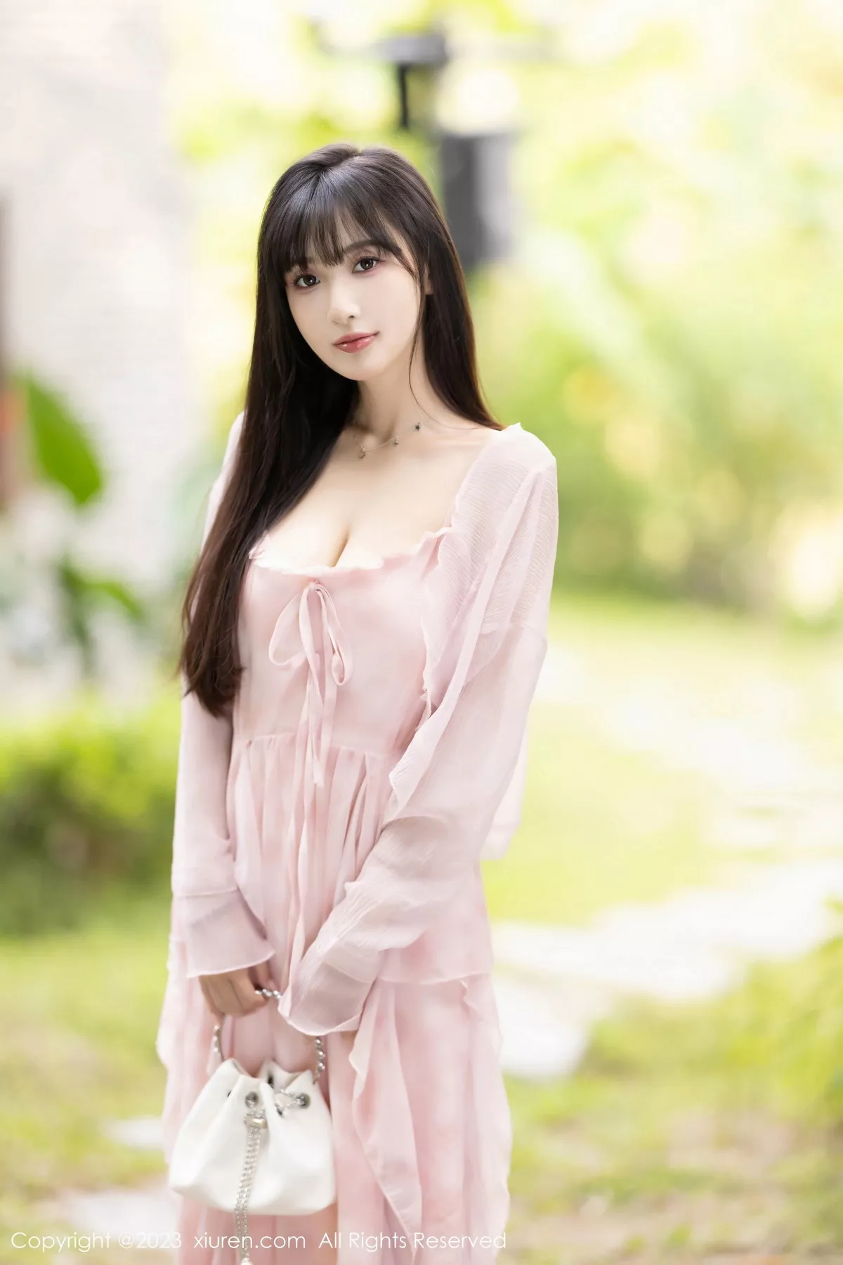 秀人集.com_[XiuRen秀人网]No.7263_模特林星阑性感粉色连衣长裙露粉色内衣配粉丝袜完美诱惑写真83P