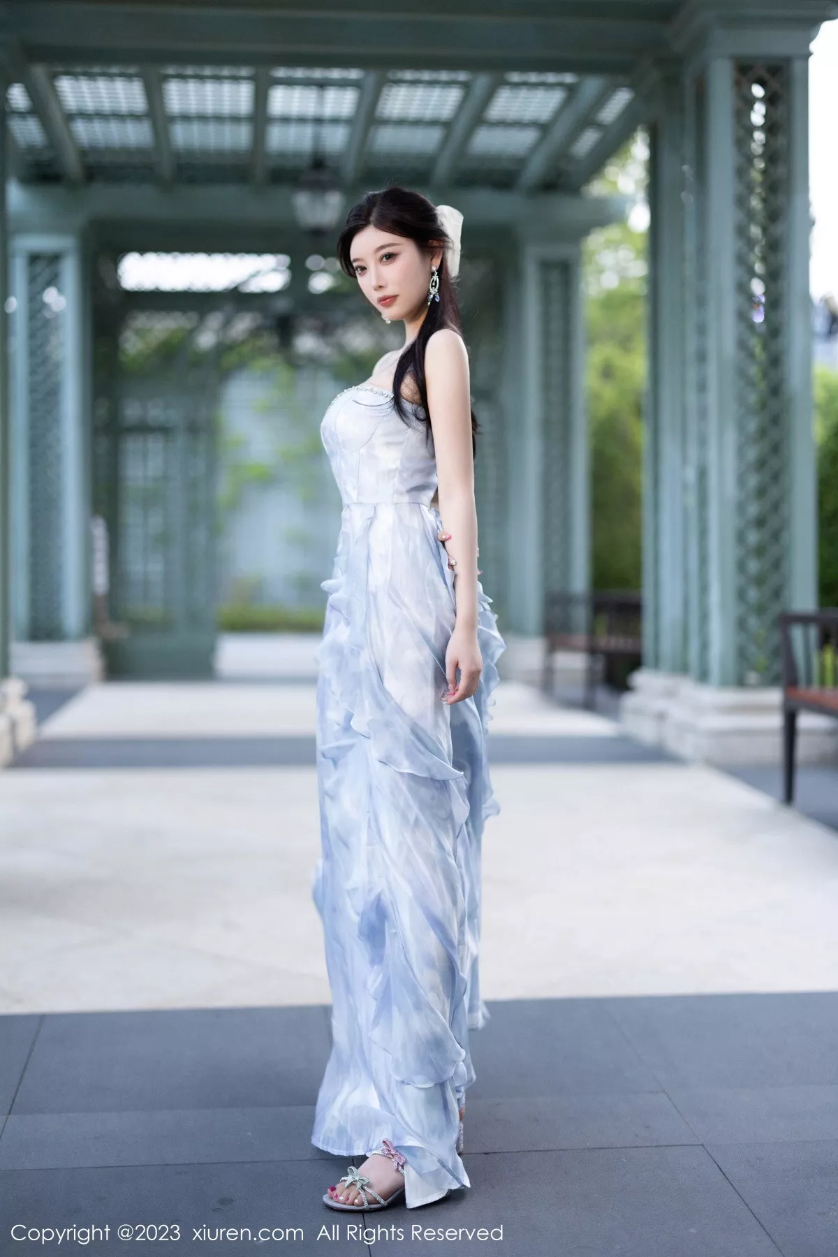 秀人集.com_[XiuRen秀人网]No.7382_女神杨晨晨Yome多套性感低胸连衣裙配超薄肉丝完美诱惑写真121P