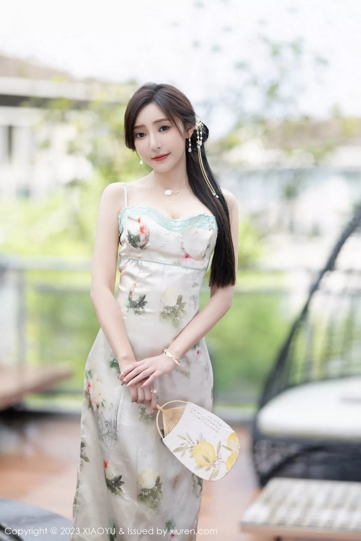 秀人集.com_[XiaoYu画语界]Vol.1097_女神王馨瑶yanni性感浅色吊带长裙+粉色情趣旗袍完美诱惑写真83P