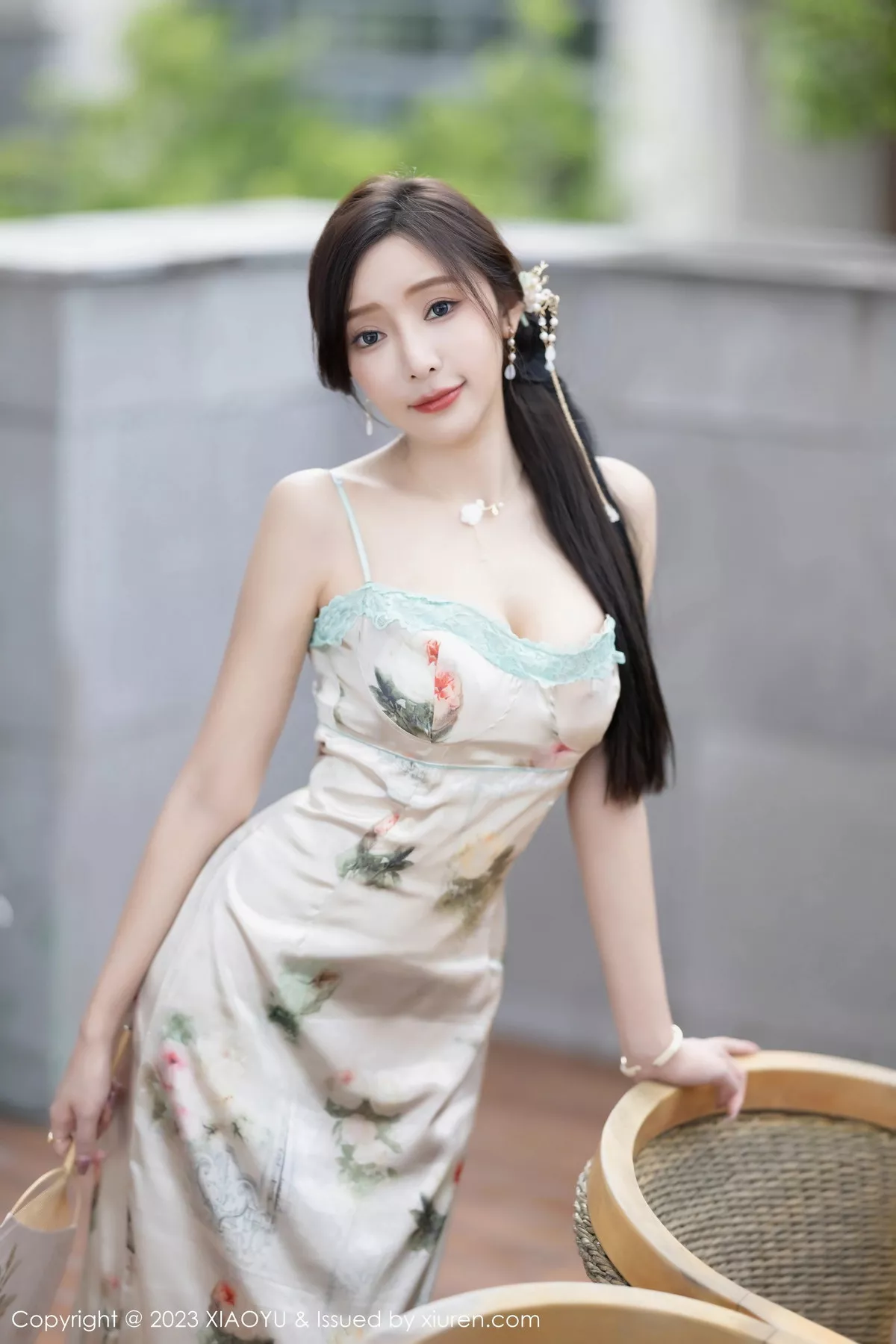 秀人集.com_[XiaoYu画语界]Vol.1097_女神王馨瑶yanni性感浅色吊带长裙+粉色情趣旗袍完美诱惑写真83P