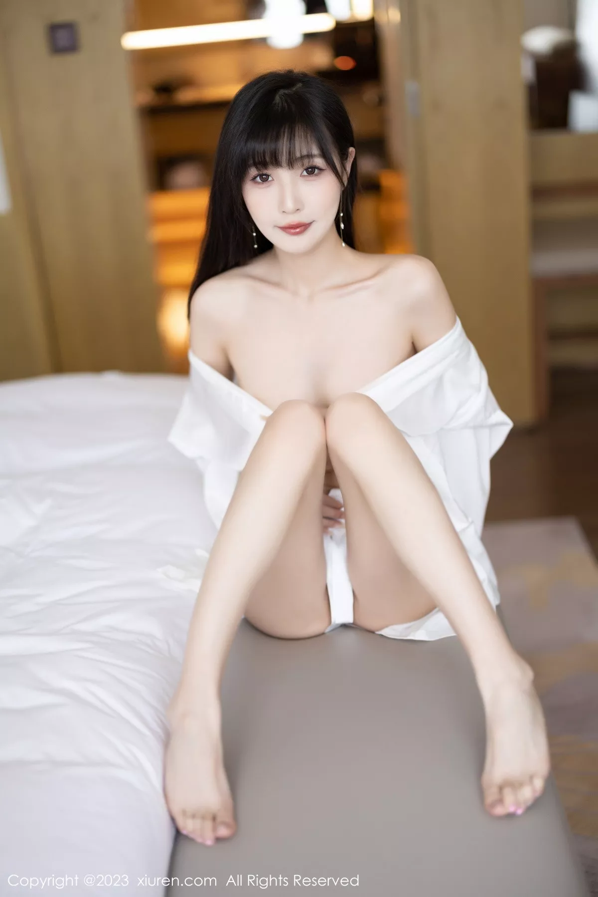 秀人集.com_[XiuRen秀人网]No.7297_模特林星阑性感白色连衣长裙配凉高跟半撩秀翘臀美腿诱惑写真84P