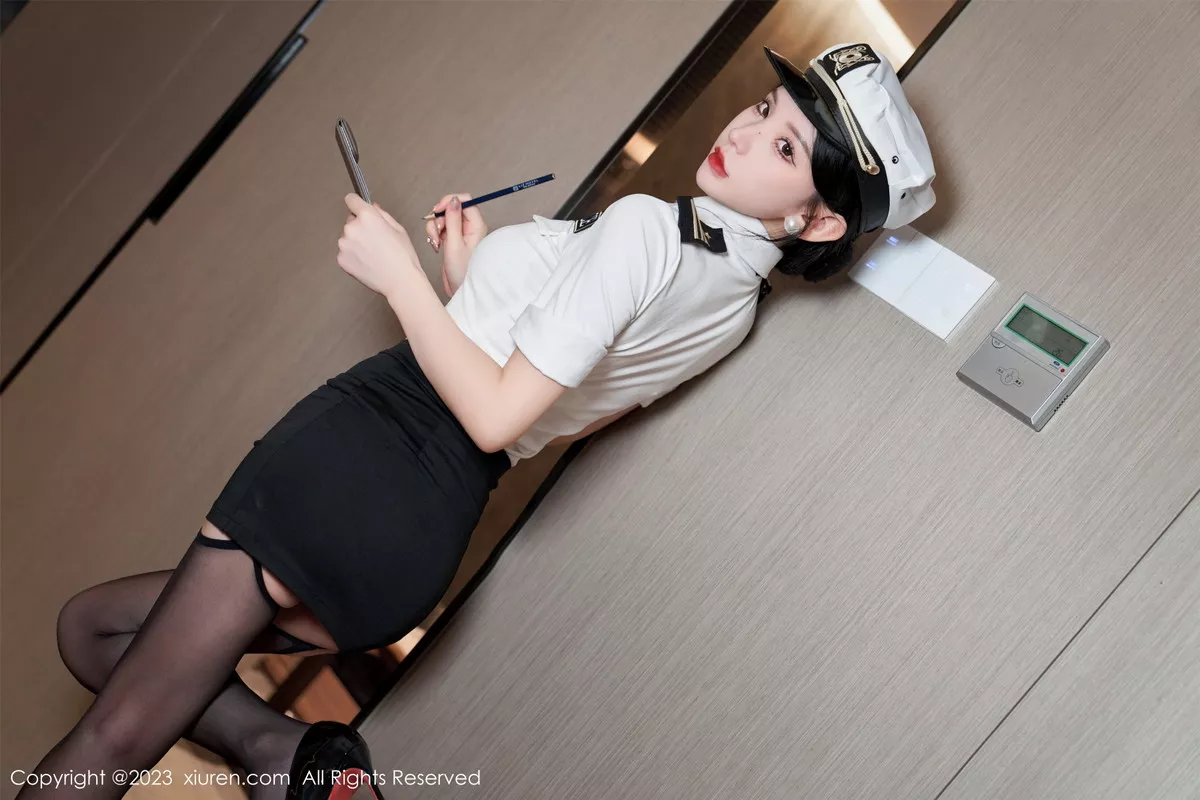 秀人集.com_[XiuRen秀人网]No.7430_女神周于希Sally搜查官主题性感白色内衣配黑丝吊袜诱惑写真111P