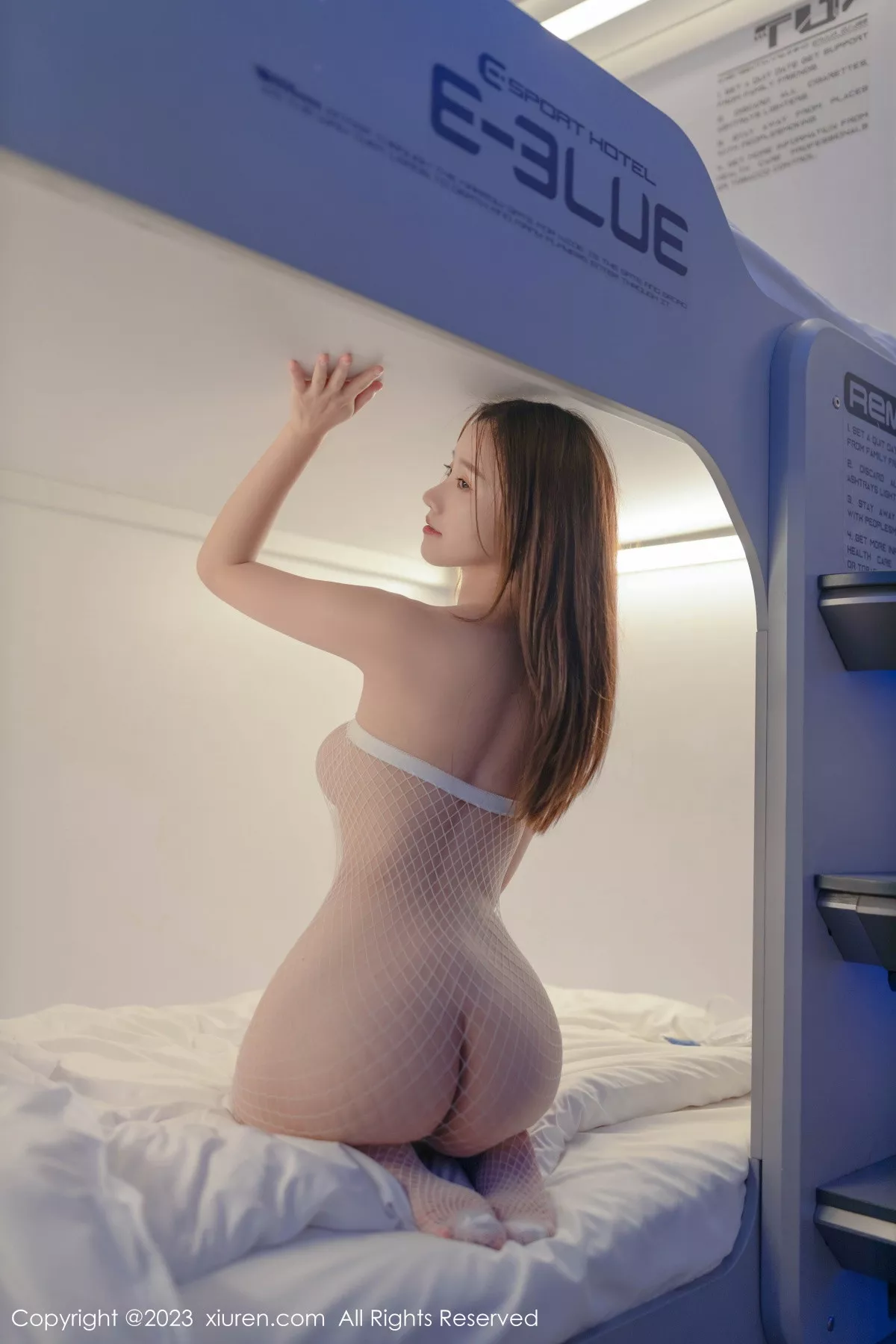 秀人集.com_[XiuRen秀人网]No.7445_模特杏子Yada性感兔女郎装扮白色连体衣配网格袜完美诱惑写真82P