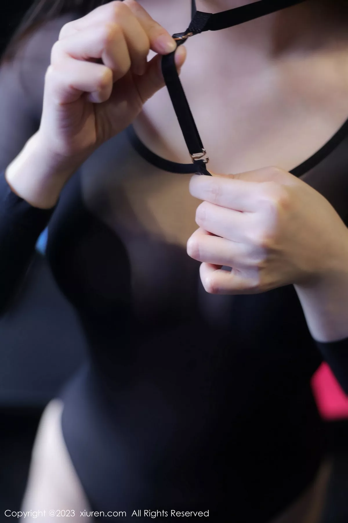 秀人集.com_[XiuRen秀人网]No.7506_模特豆瓣酱性感黑色薄纱轻透服露黑色内衣秀丰满身材诱惑写真83P