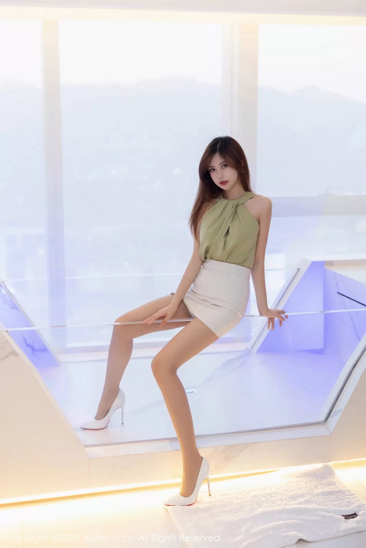 秀人集.com_[XiuRen秀人网]No.7503_女神绮里嘉ula浴缸场景性感黑色情趣内衣秀完美身材诱惑写真116P