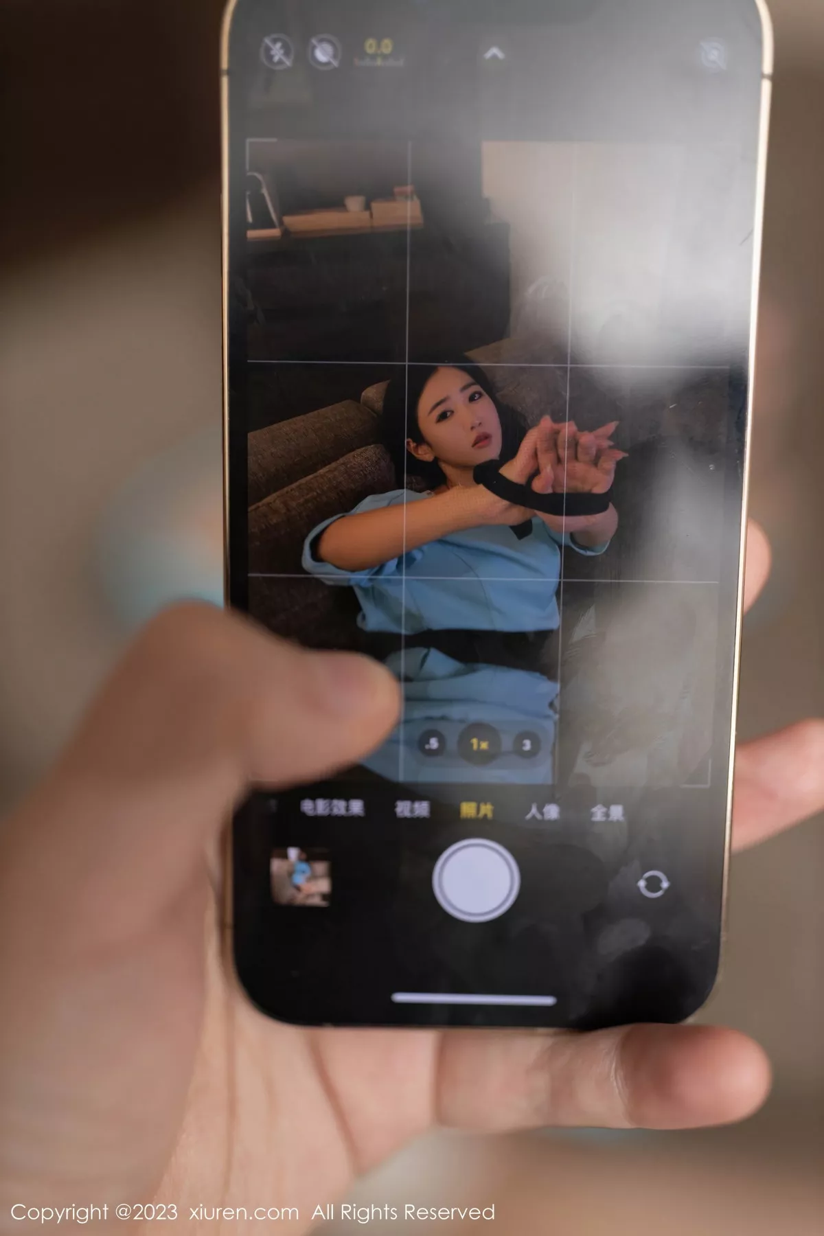 秀人集.com_[XiuRen秀人网]No.7516_模特唐安琪蓝色空姐制服露白色蕾丝内衣配超薄黑丝完美诱惑写真80P