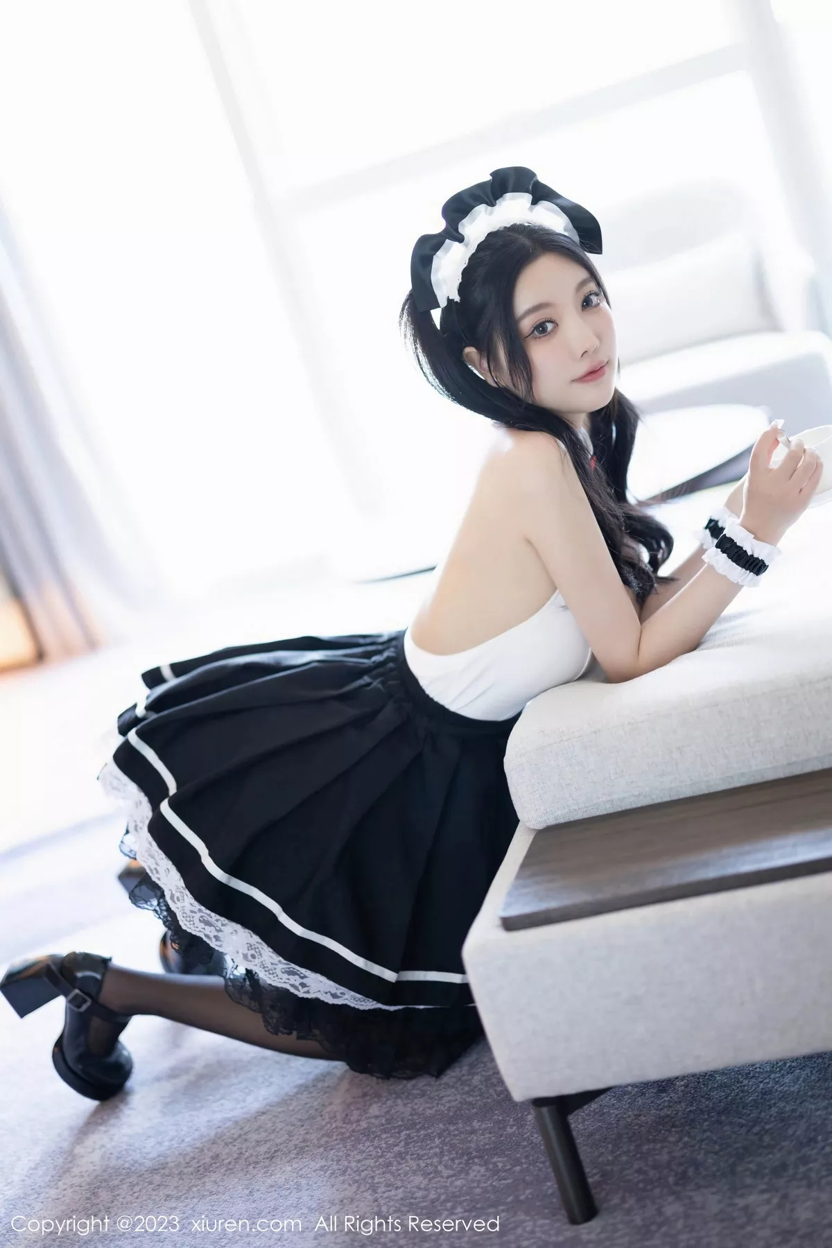 秀人集.com_[XiuRen秀人网]No.7590_女神杨晨晨Yome性感白色蕾丝内衣配白丝袜秀丰满身材诱惑写真92P