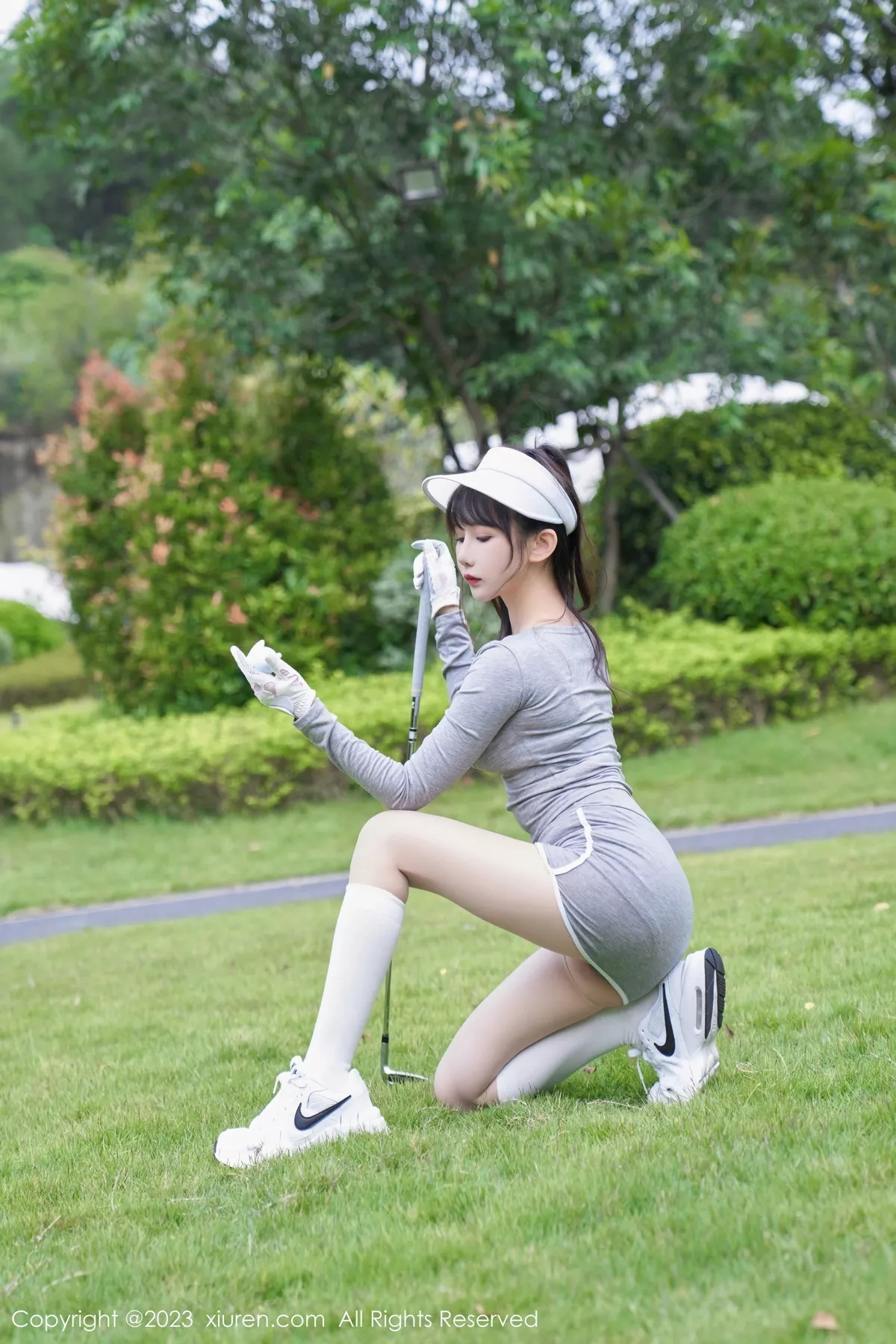 秀人集.com_[XiuRen秀人网]No.7657_模特波巧酱性感灰色运动套装露白色内衣秀凹凸身材完美诱惑写真84P