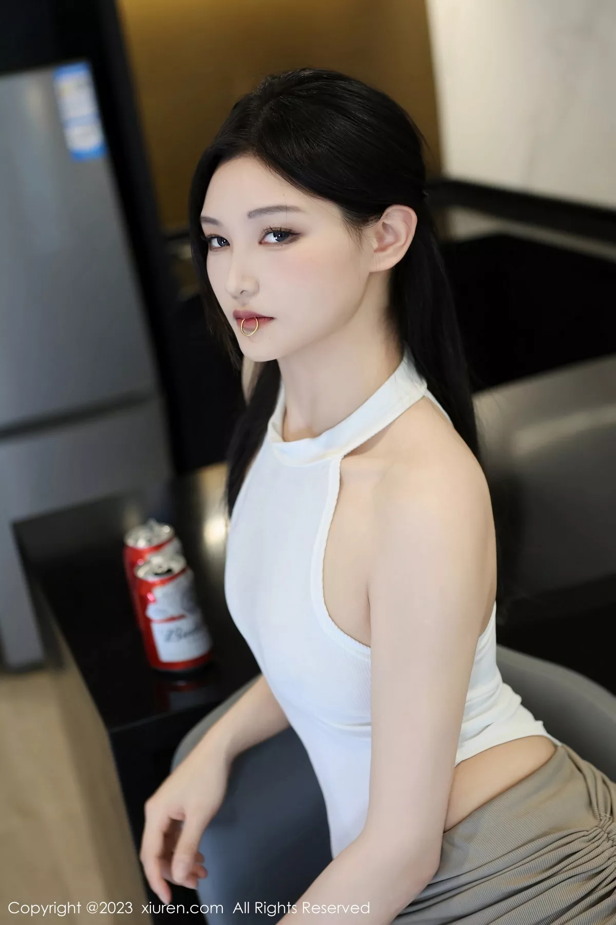 秀人集.com_[XiuRen秀人网]No.7663_新人模特大橘BBKira性感白色高叉连体衣配白丝袜完美诱惑写真78P