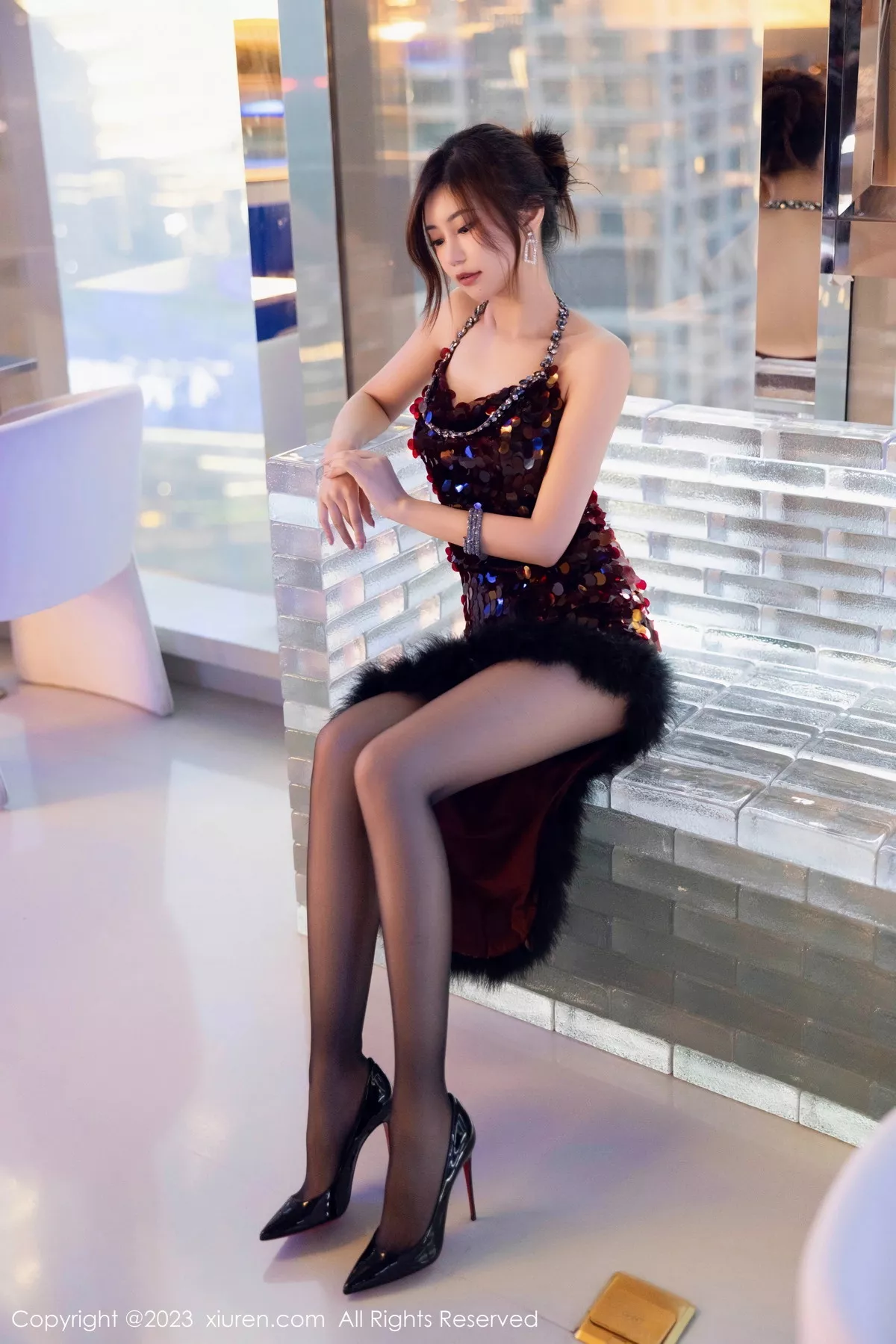 秀人集.com_[XiuRen秀人网]No.7679_女神绮里嘉ula性感红色长裙露薄透情趣黑丝连体衣极致诱惑写真98P