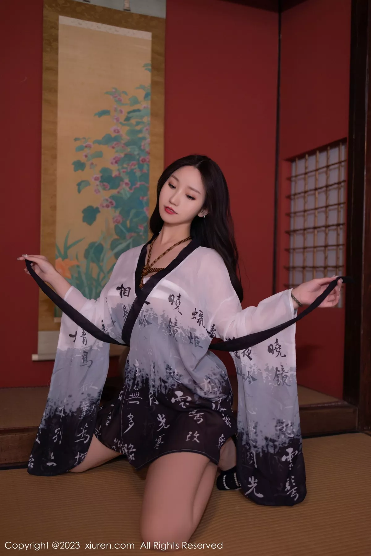 秀人集.com_[XiuRen秀人网]No.7561_模特杏子Yada捆绑主题性感白渐黑日式服饰秀曼妙身姿诱惑写真80P