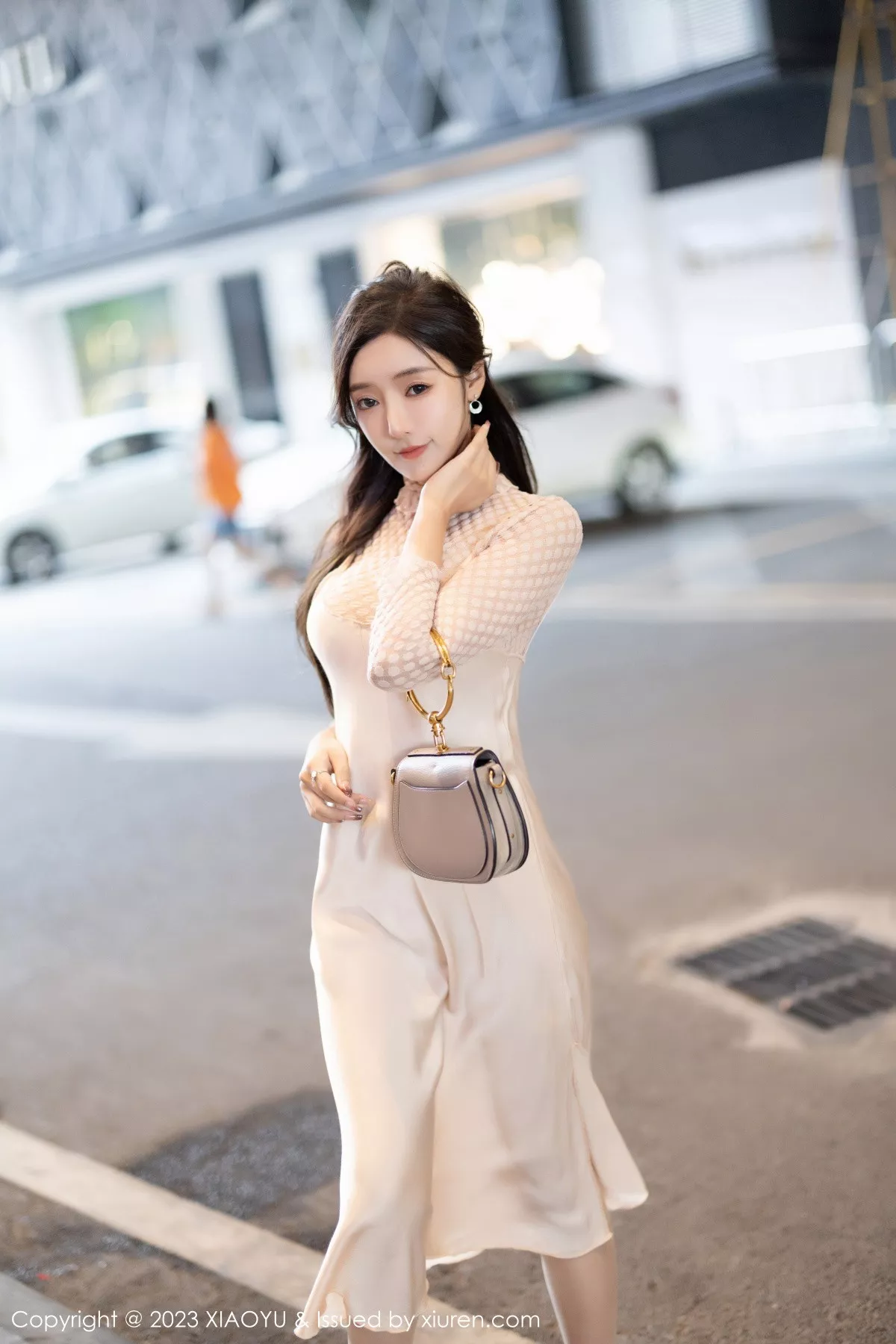 秀人集.com_[XiaoYu画语界]Vol.1157_女神王馨瑶淡黄色连衣短裙+性感网纱情趣服秀惹火身材诱惑写真85P