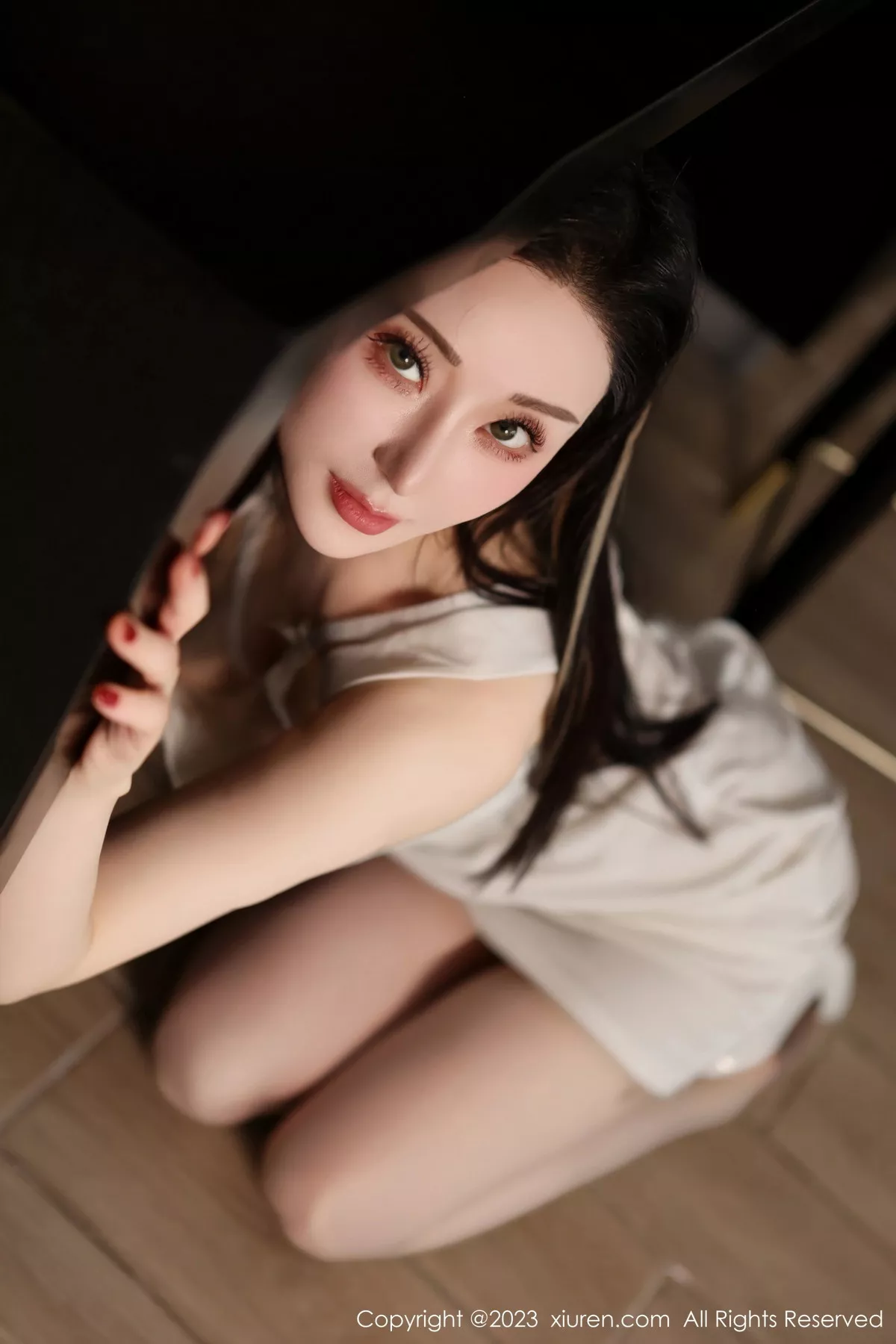 秀人集.com_[XiuRen秀人网]No.7756_模特田兮白性感白色连衣短裙露白色蕾丝内衣秀丰腴身姿诱惑写真83P