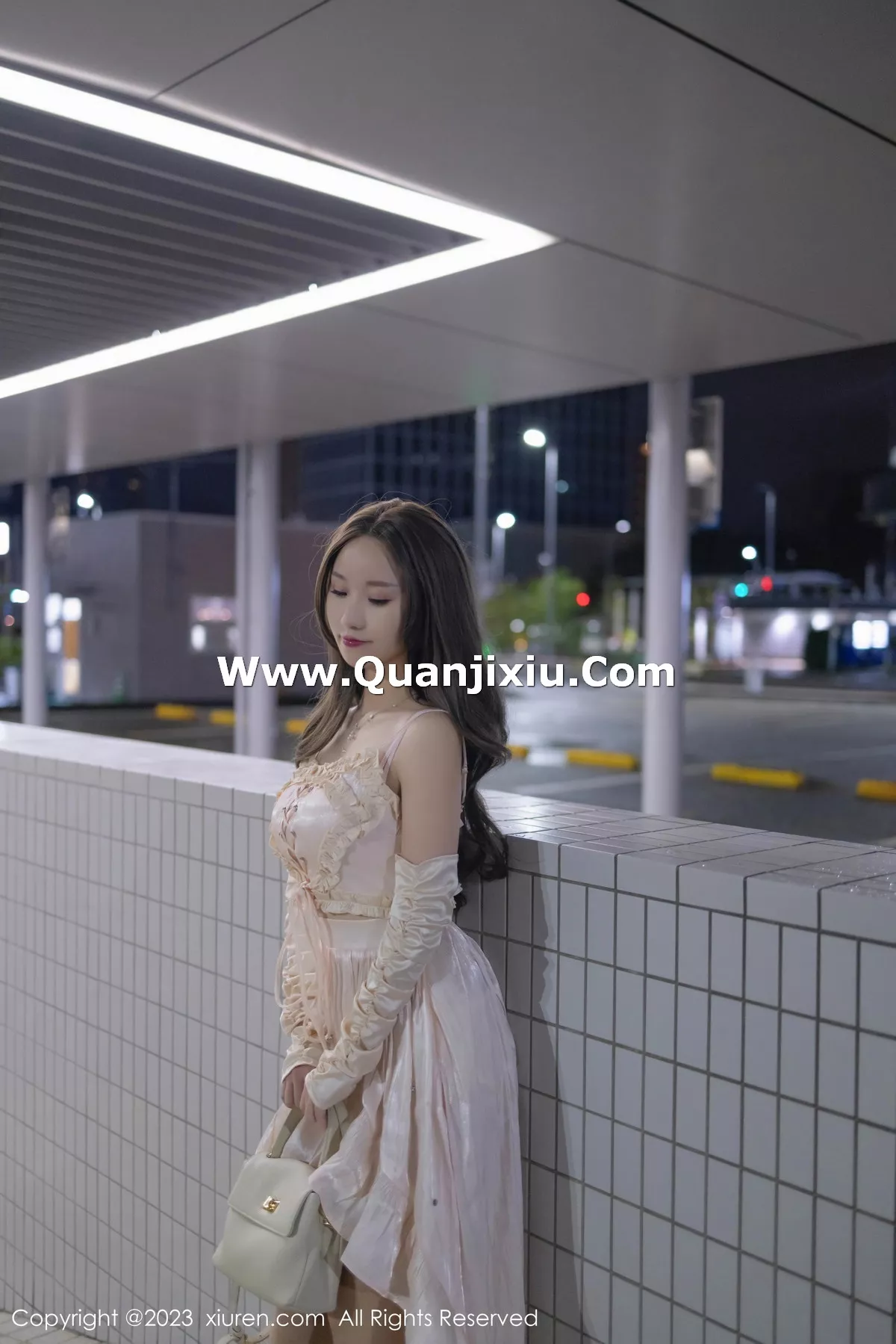 秀人集.com_[XiuRen秀人网]No.7702_模特杏子Yada角色扮演性感米色长裙露米色内衣完美诱惑写真80P