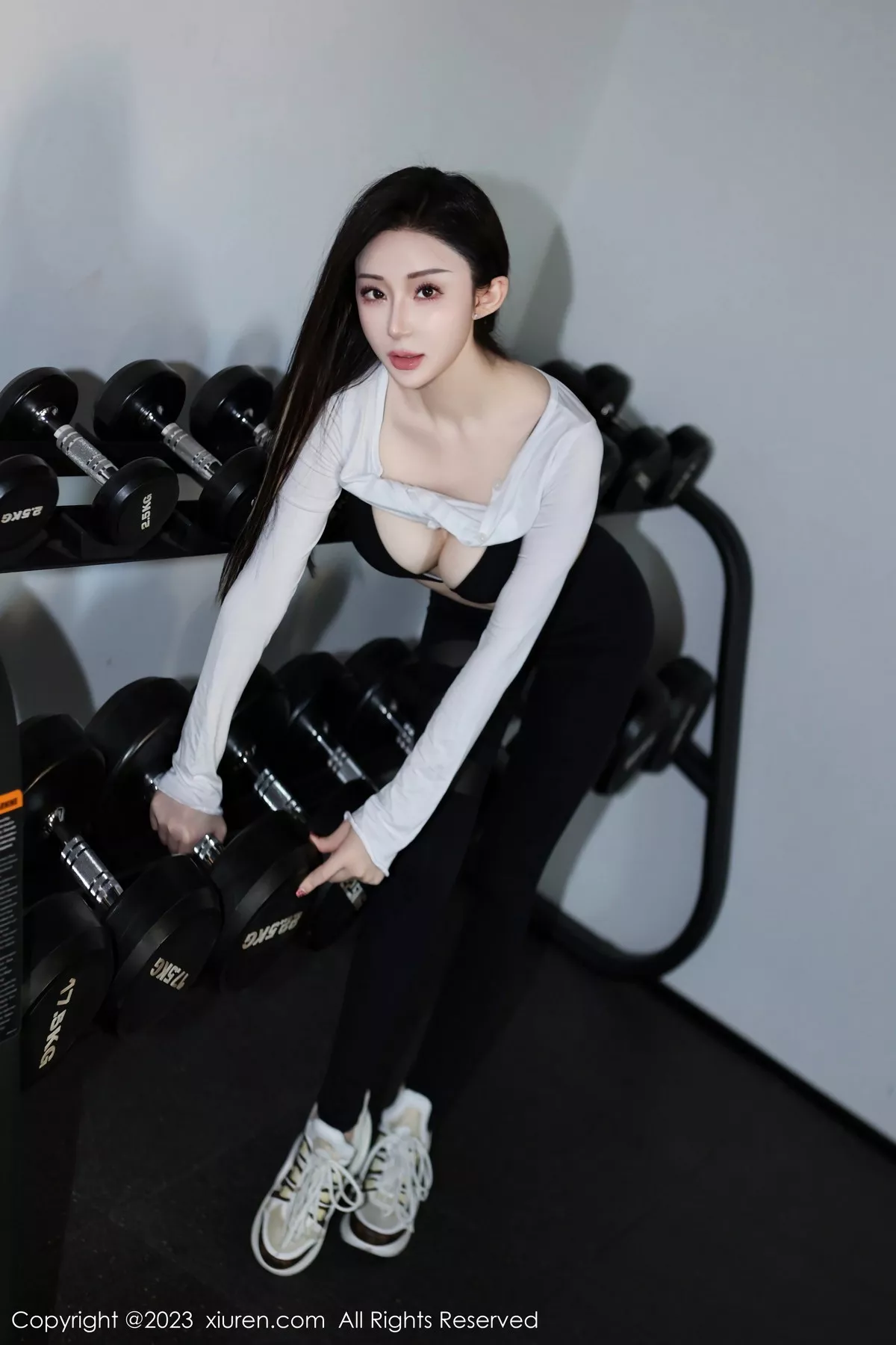 秀人集.com_[XiuRen秀人网]No.7705_模特田兮白脱白色上衣露性感黑色比基尼服饰秀完美身材诱惑写真89P