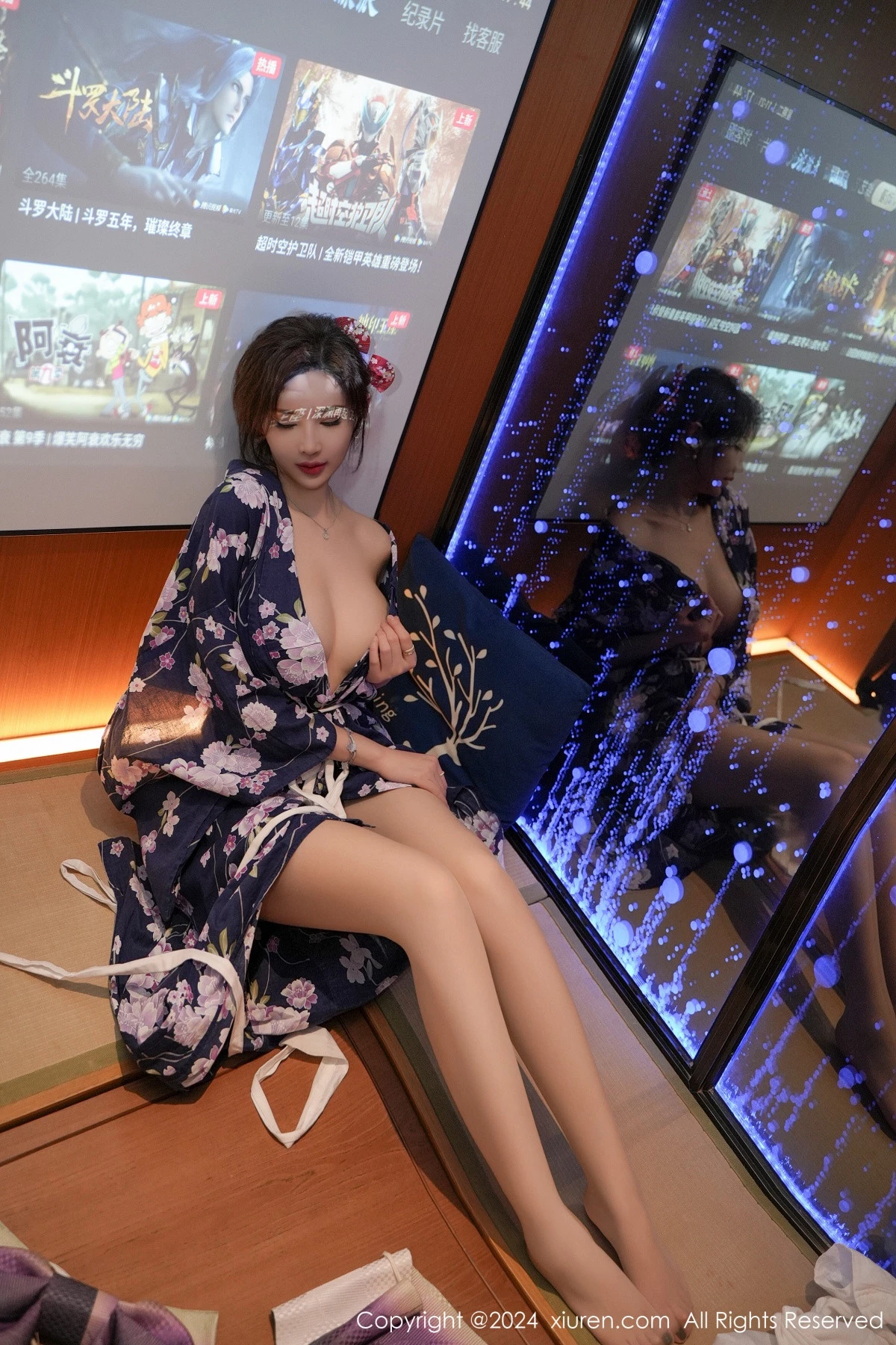 秀人集.com_[XiuRen秀人网]No.7975_女神Carol周妍希深蓝色日式和服配超薄肉丝秀丰满身材诱惑写真70P