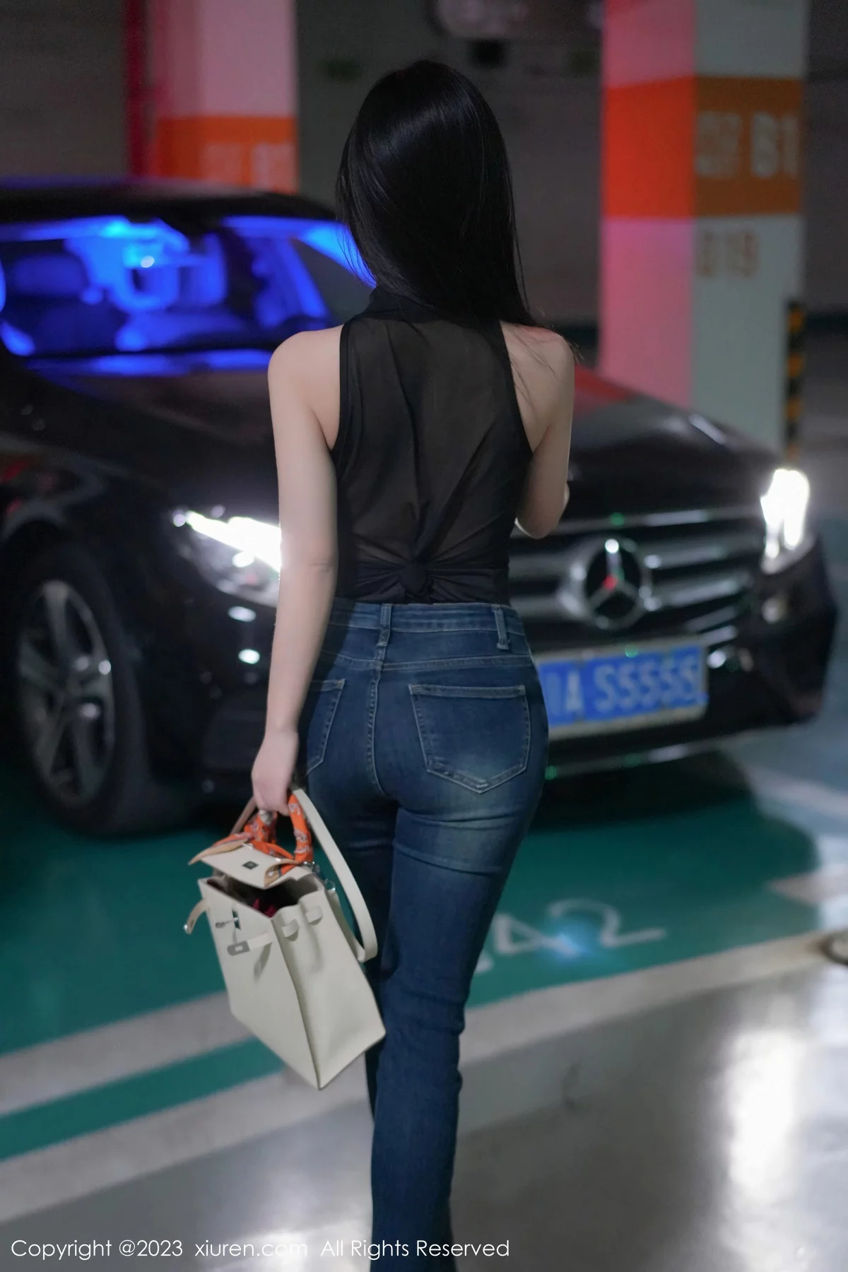 秀人集.com_[XiuRen秀人网]No.7853_模特谭小灵黑色薄纱衣配牛仔裤露超薄黑丝秀惹火身材诱惑写真91P