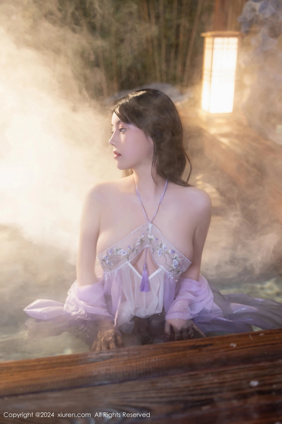 秀人集.com_[XiuRen秀人网]No.8059_模特豆瓣酱性感轻透紫色古装服饰透视秀惹火身材极致诱惑写真80P