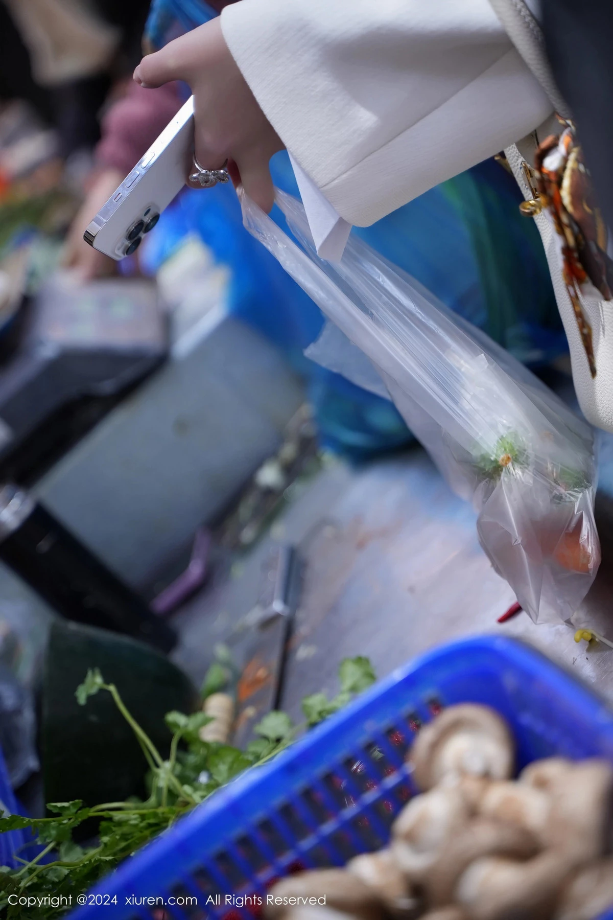 秀人集.com_[XiuRen秀人网]No.8083_女神Carol周妍希性感白色上衣配肉丝吊袜秀丰满身材诱惑写真96P