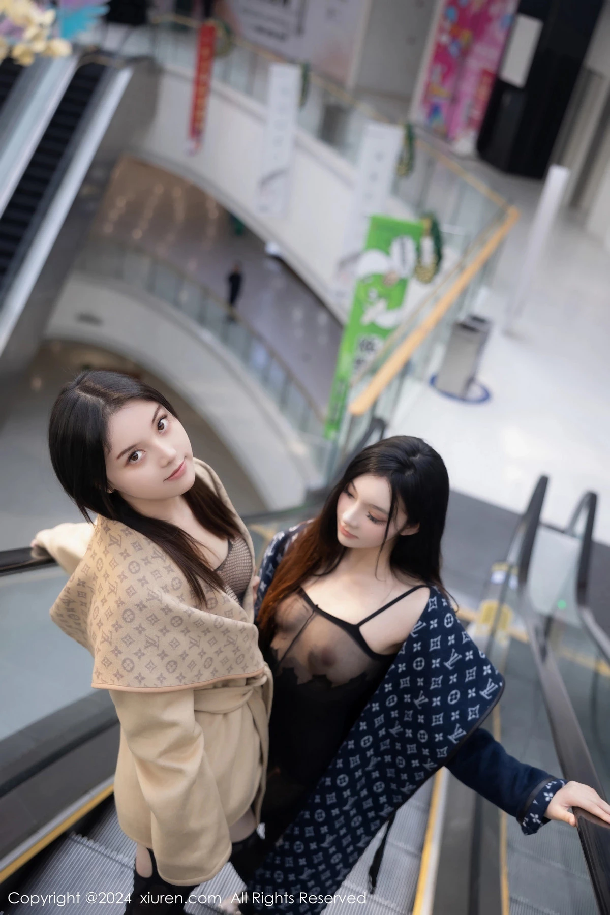 秀人集.com_[XiuRen秀人网]No.8099_模特合集豆瓣酱商场场景性感黑色情趣服饰秀惹火身材诱惑写真84P