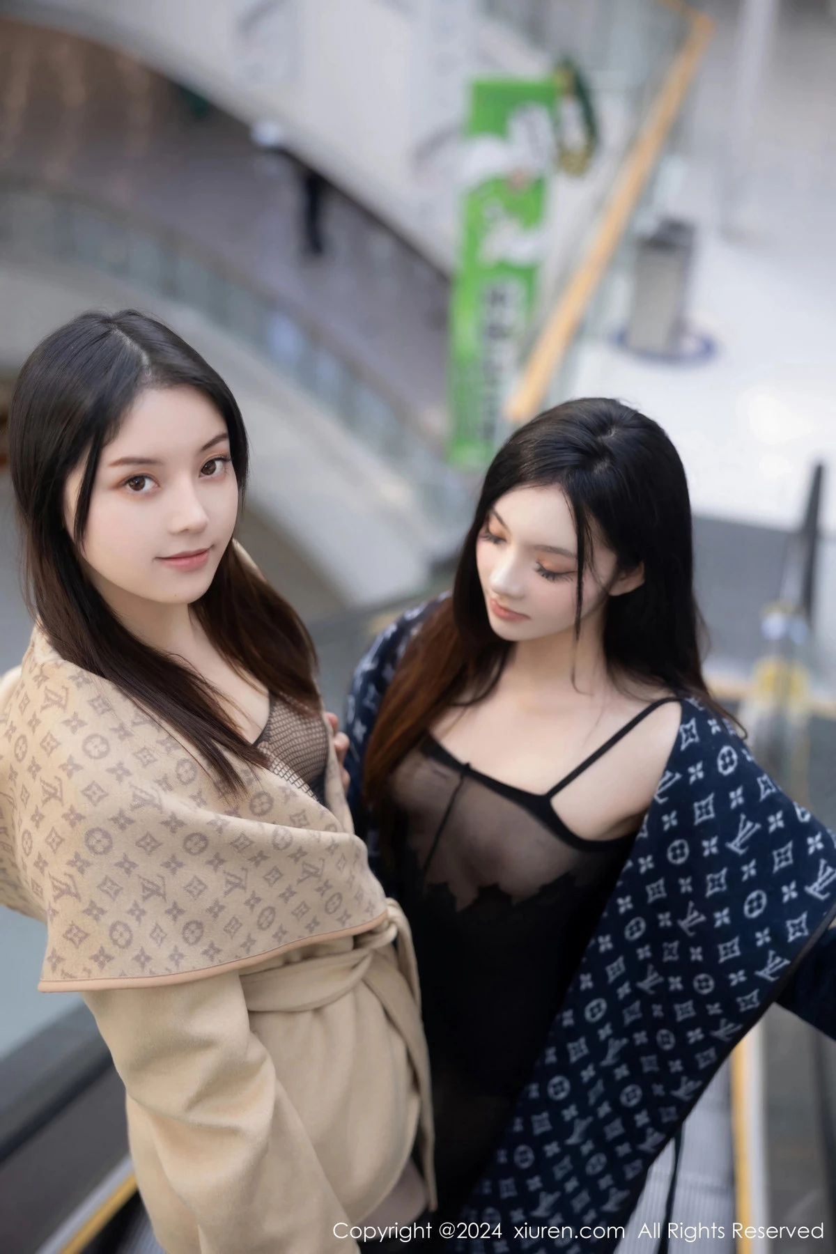 秀人集.com_[XiuRen秀人网]No.8099_模特合集豆瓣酱商场场景性感黑色情趣服饰秀惹火身材诱惑写真84P