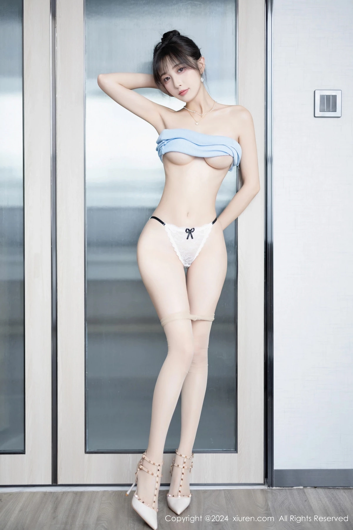 秀人集.com_[XiuRen秀人网]No.8165_模特林星阑情趣修女服+蓝色服饰配超薄白丝秀曼妙身姿诱惑写真84P