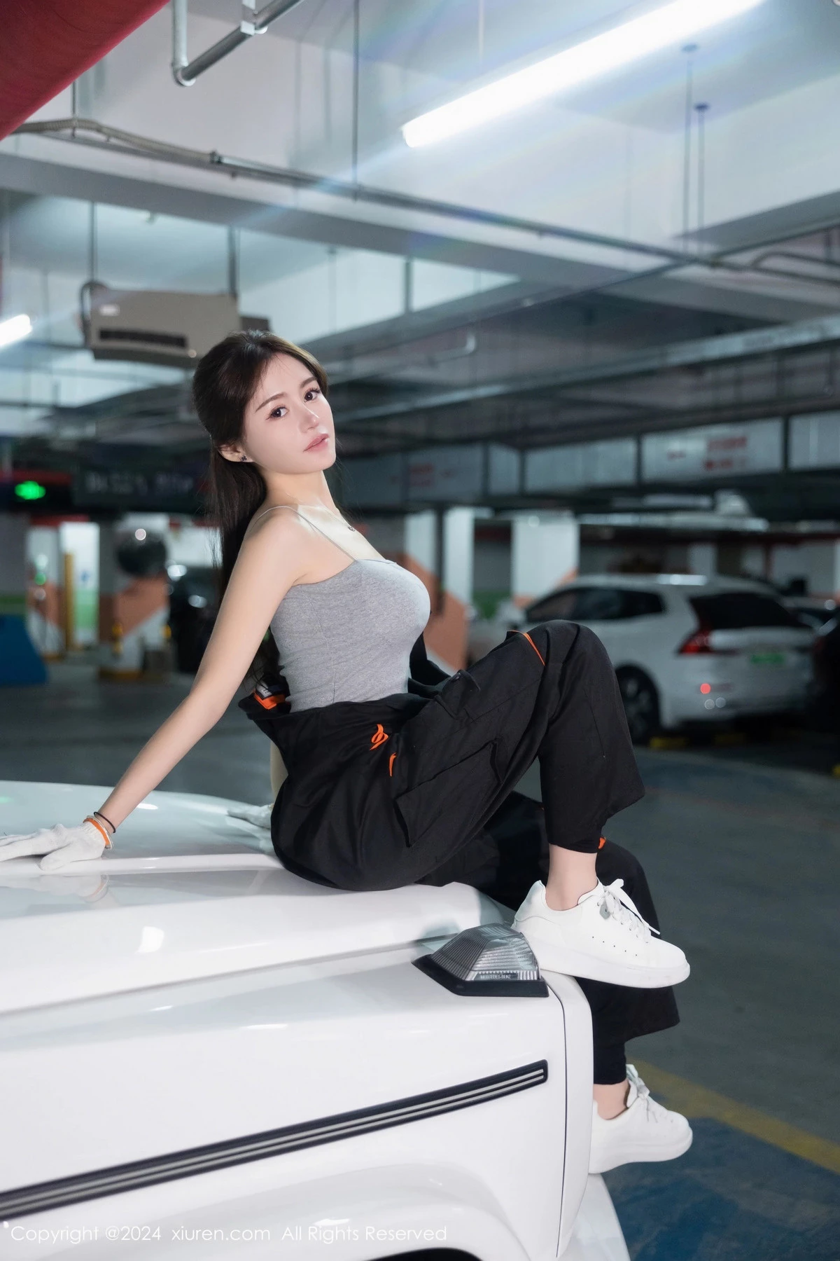 秀人集.com_[XiuRen秀人网]No.8171_模特林幼一大G场景性感黑色紧身情趣服秀翘臀美腿撩人诱惑写真80P