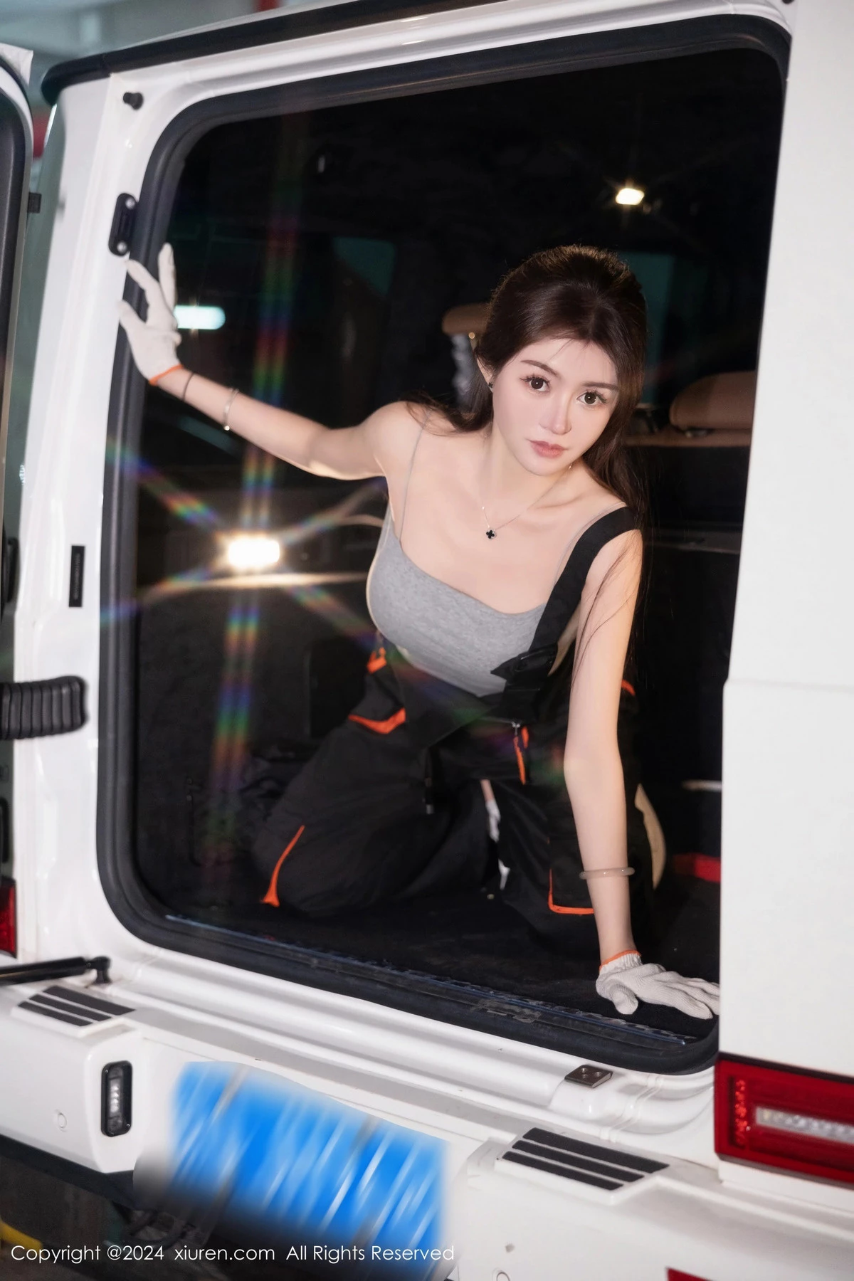 秀人集.com_[XiuRen秀人网]No.8171_模特林幼一大G场景性感黑色紧身情趣服秀翘臀美腿撩人诱惑写真80P