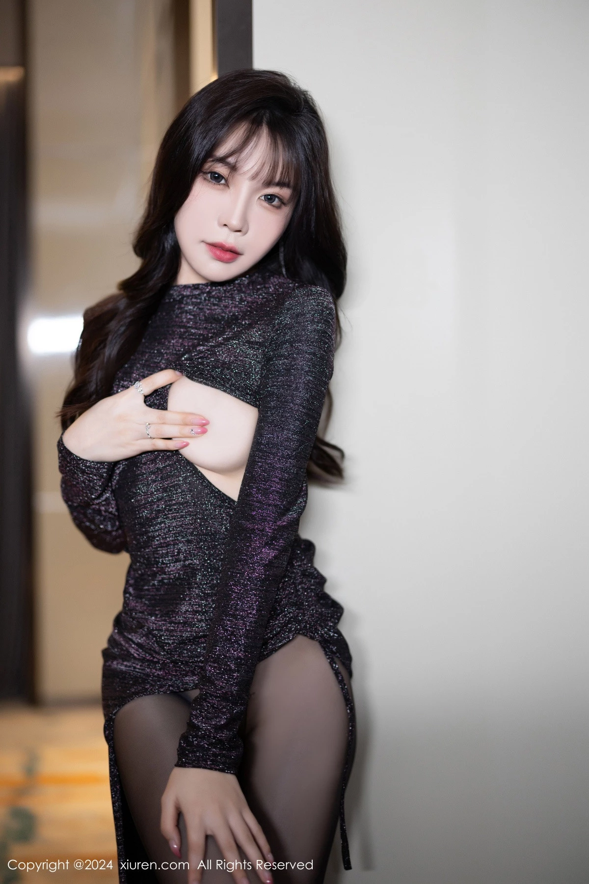 秀人集.com_[XiuRen秀人网]No.8200_女神徐莉芝Booty黑色连衣长裙+紫色情趣服饰秀曼妙身姿诱惑写真88P