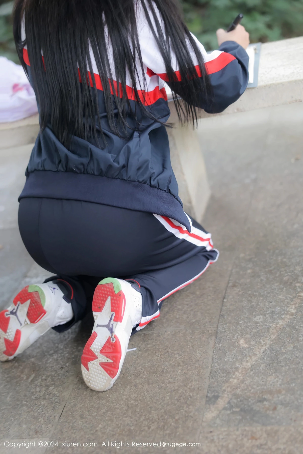 秀人集.com_[XiuRen秀人网]No.8335_模特小薯条nienie户外性感学生运动装露超薄肉丝撩人诱惑写真88P