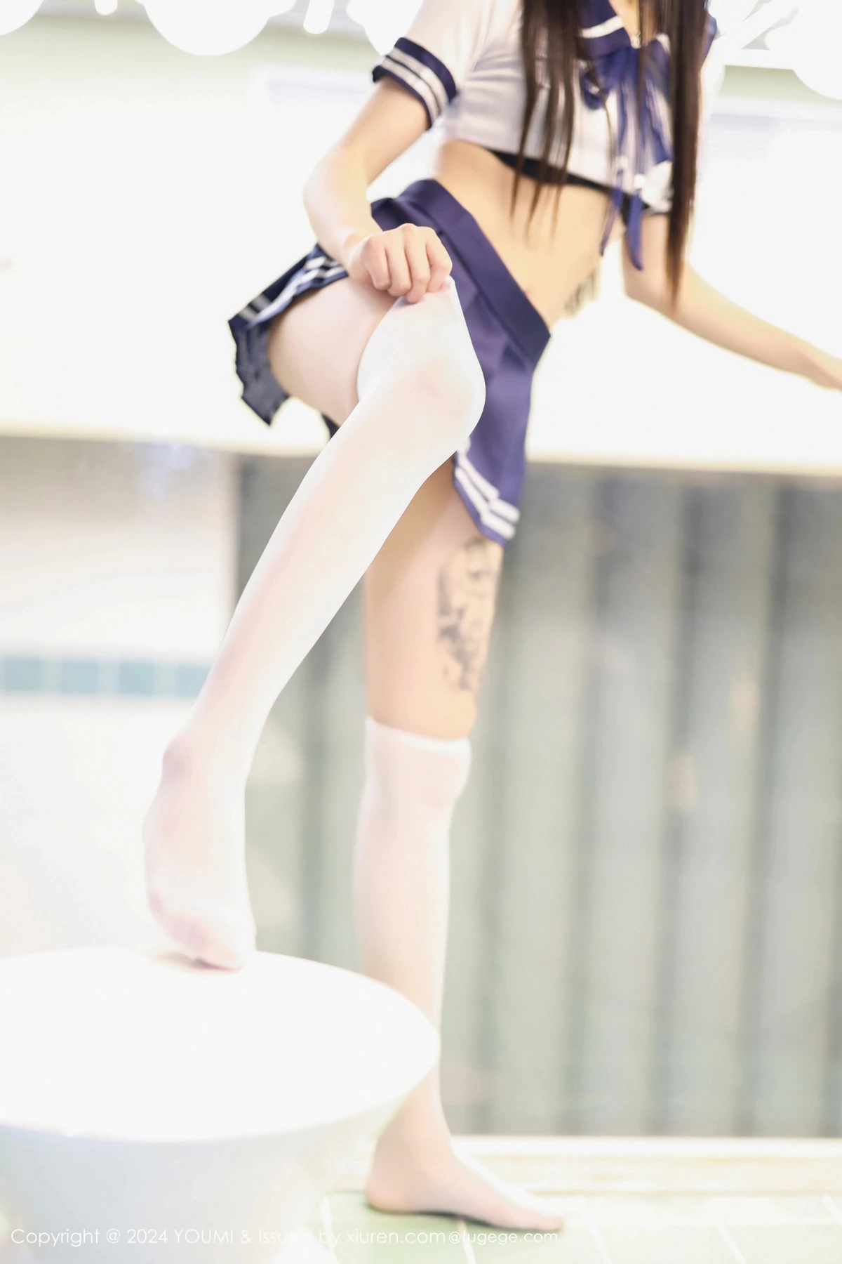 秀人集.com_[YouMi尤蜜荟]Vol.1048_模特赵可欣baby性感超短JK制服配白色丝袜秀曼妙身姿完美写真51P