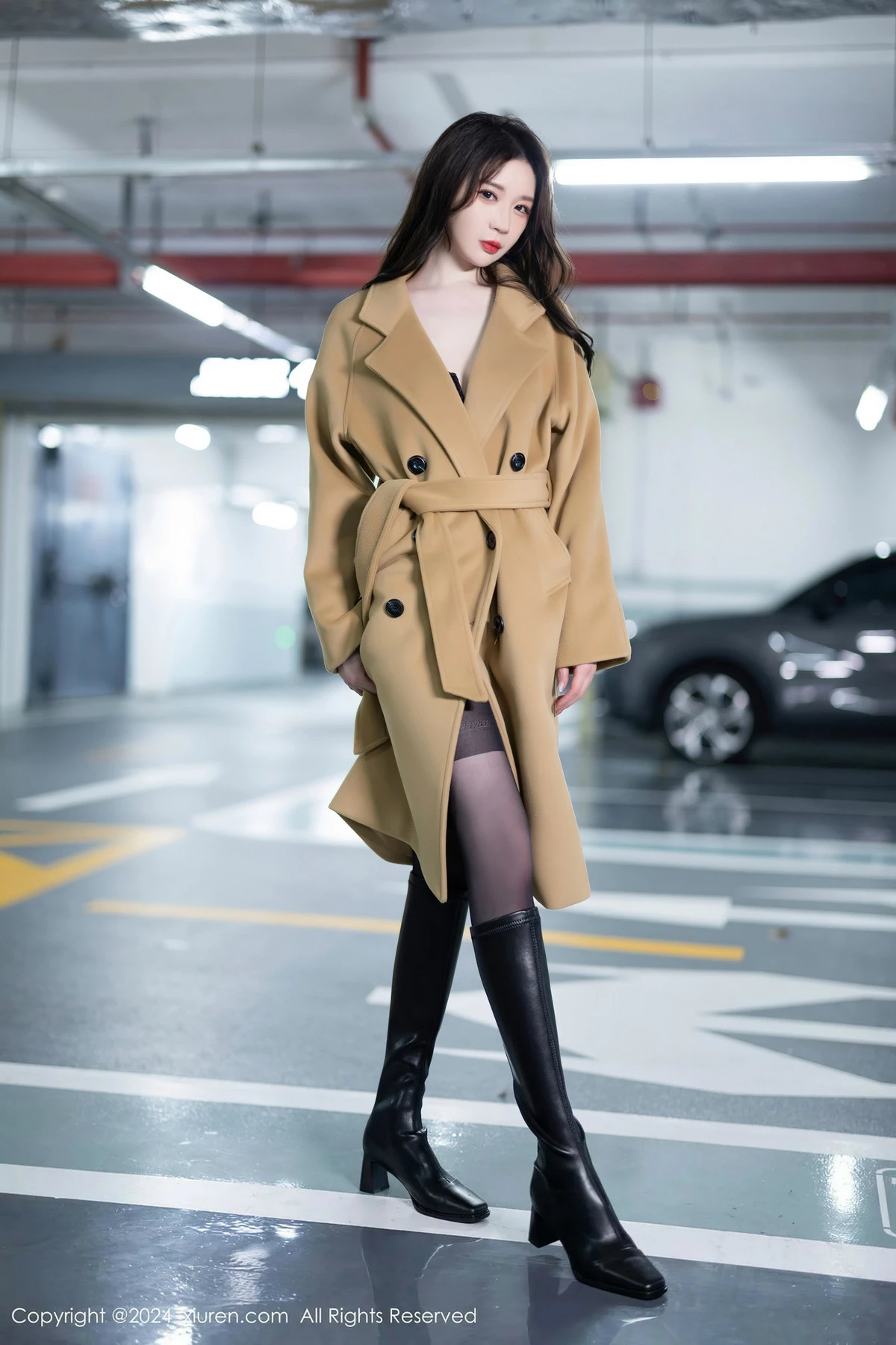 秀人集.com_[XiuRen秀人网]No.8414_模特梦心玥私房性感黑色内衣配黑丝吊袜秀高挑曼妙身姿诱惑写真80P