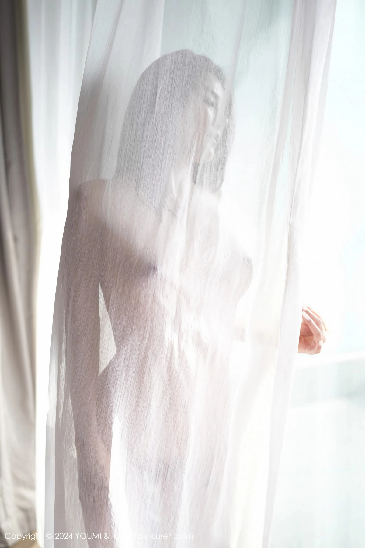 秀人集.com_[YouMi尤蜜荟]Vol.1055_模特菲儿beauty性感紫粉色连体丝袜薄透秀丰乳肥臀惹火诱惑写真75P