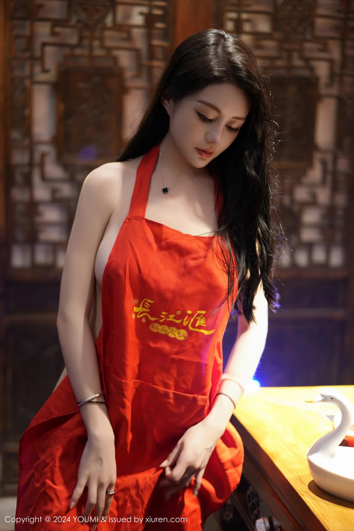 秀人集.com_[YouMi尤蜜荟]Vol.1062_模特林幼一性感JK制服露黑色内衣配超薄黑丝秀完美身材诱惑写真70P