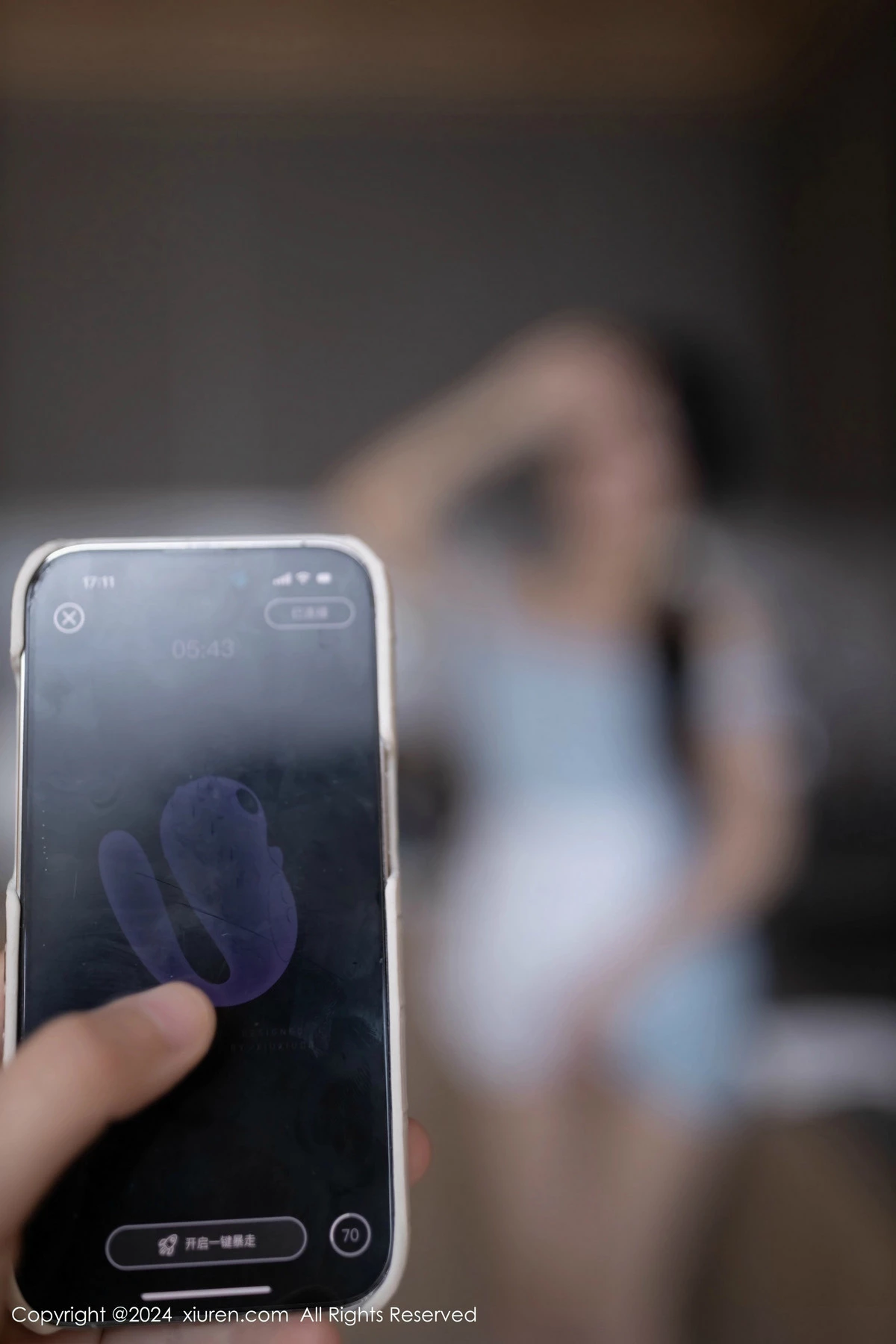 秀人集.com_[XiuRen秀人网]No.8597_模特幼幼性感浅蓝色连衣短裙配超薄肉丝秀完美身材迷人诱惑写真80P