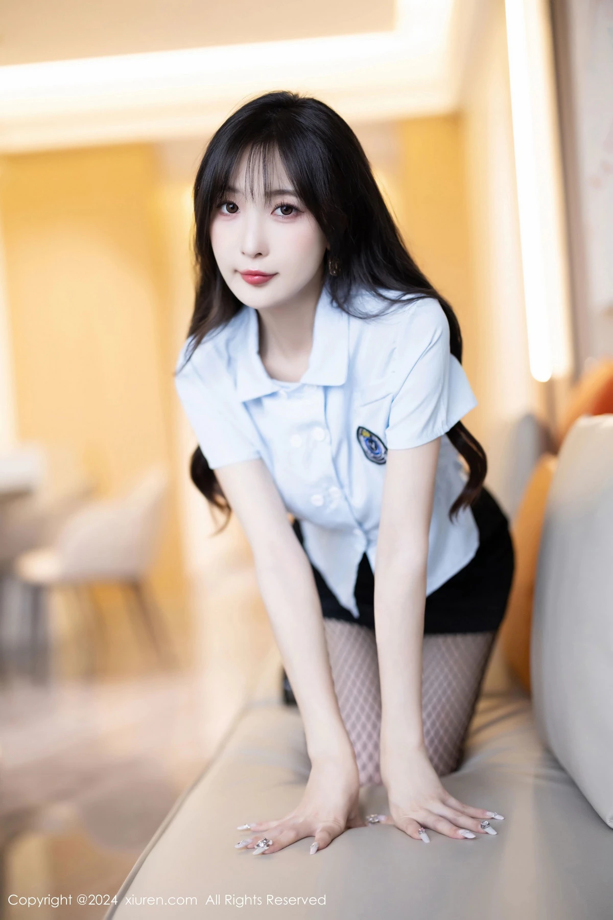 秀人集.com_[XiuRen秀人网]No.8650_模特林星阑空姐制服露黑色网纱轻透连体衣秀曼妙身姿诱惑写真88P